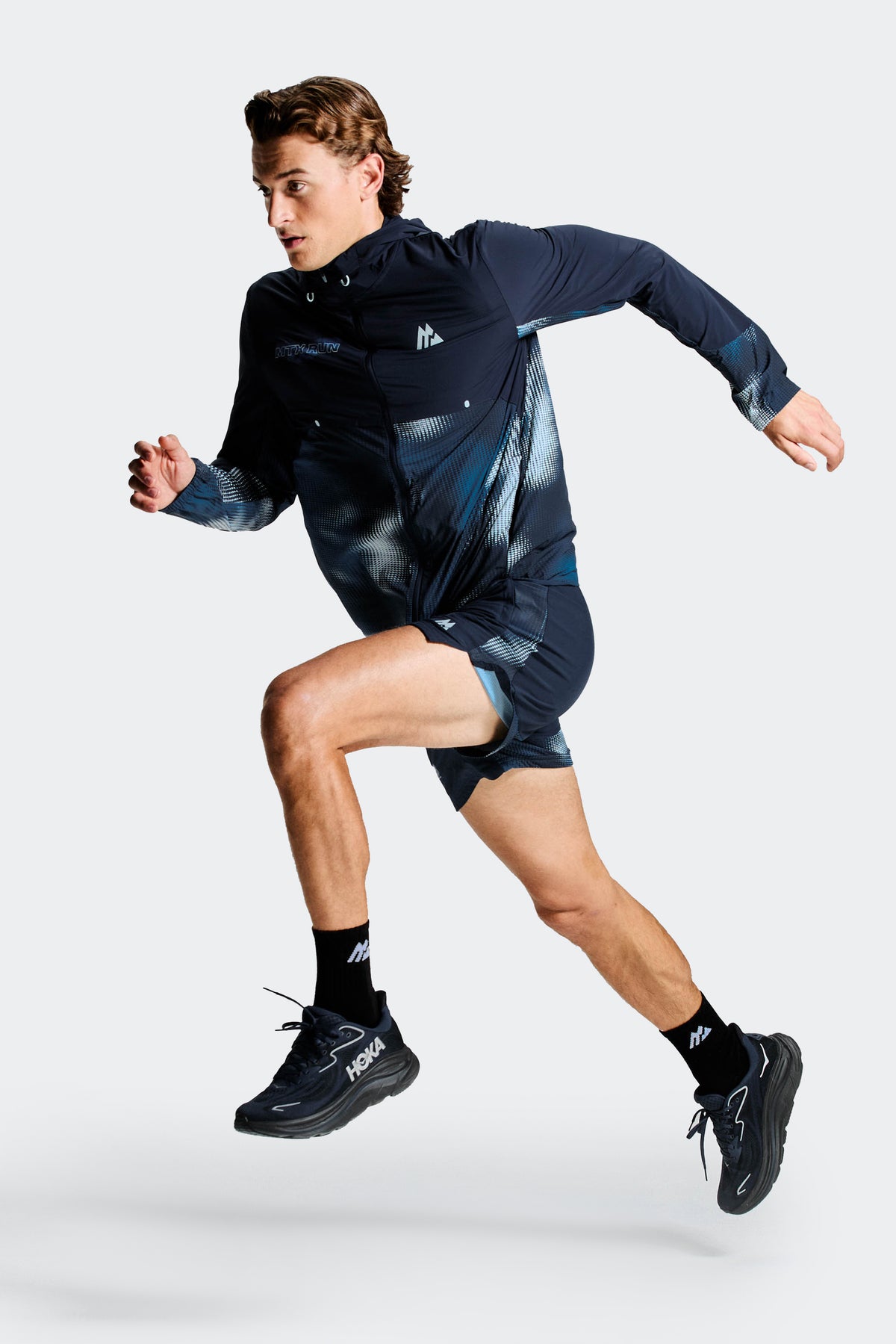 MTX Run Disperse Windbreaker - Midnight Blue
