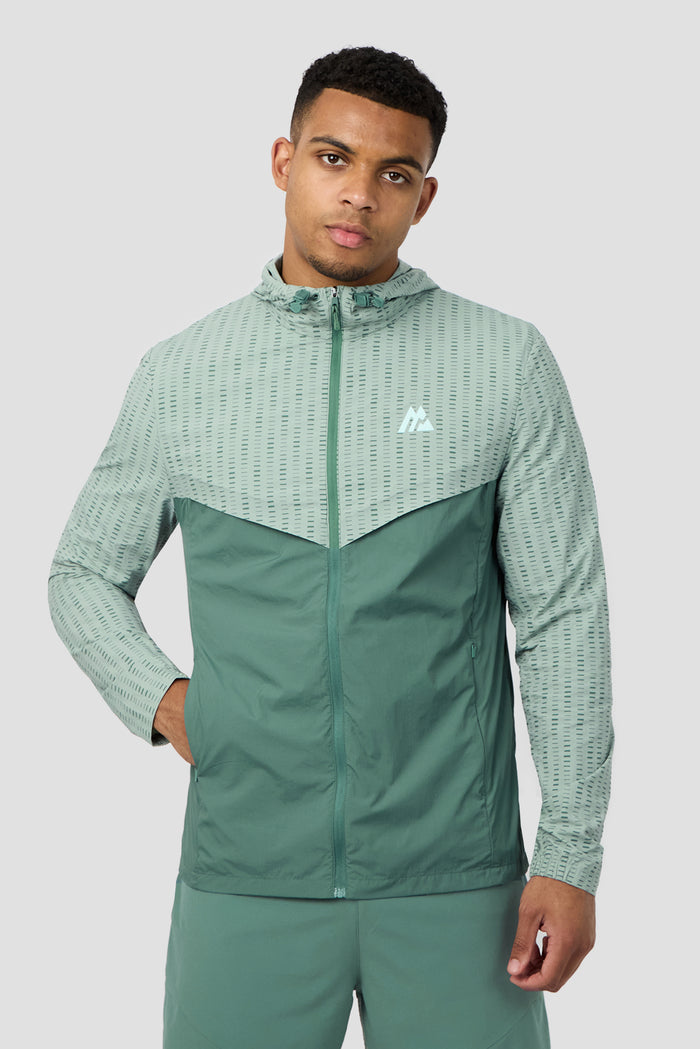 MTX Run Tempo Windbreaker - Feather/Dolphin