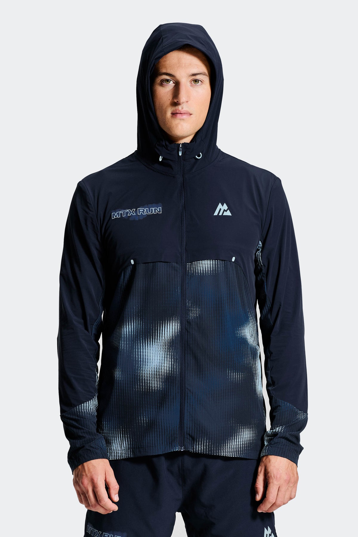 MTX Run Disperse Windbreaker - Midnight Blue