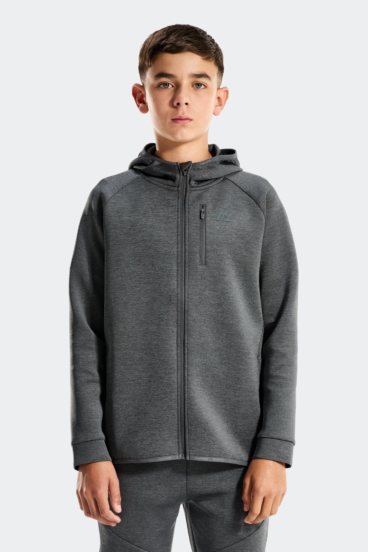 Reset Hoodie - Cement Grey Marl