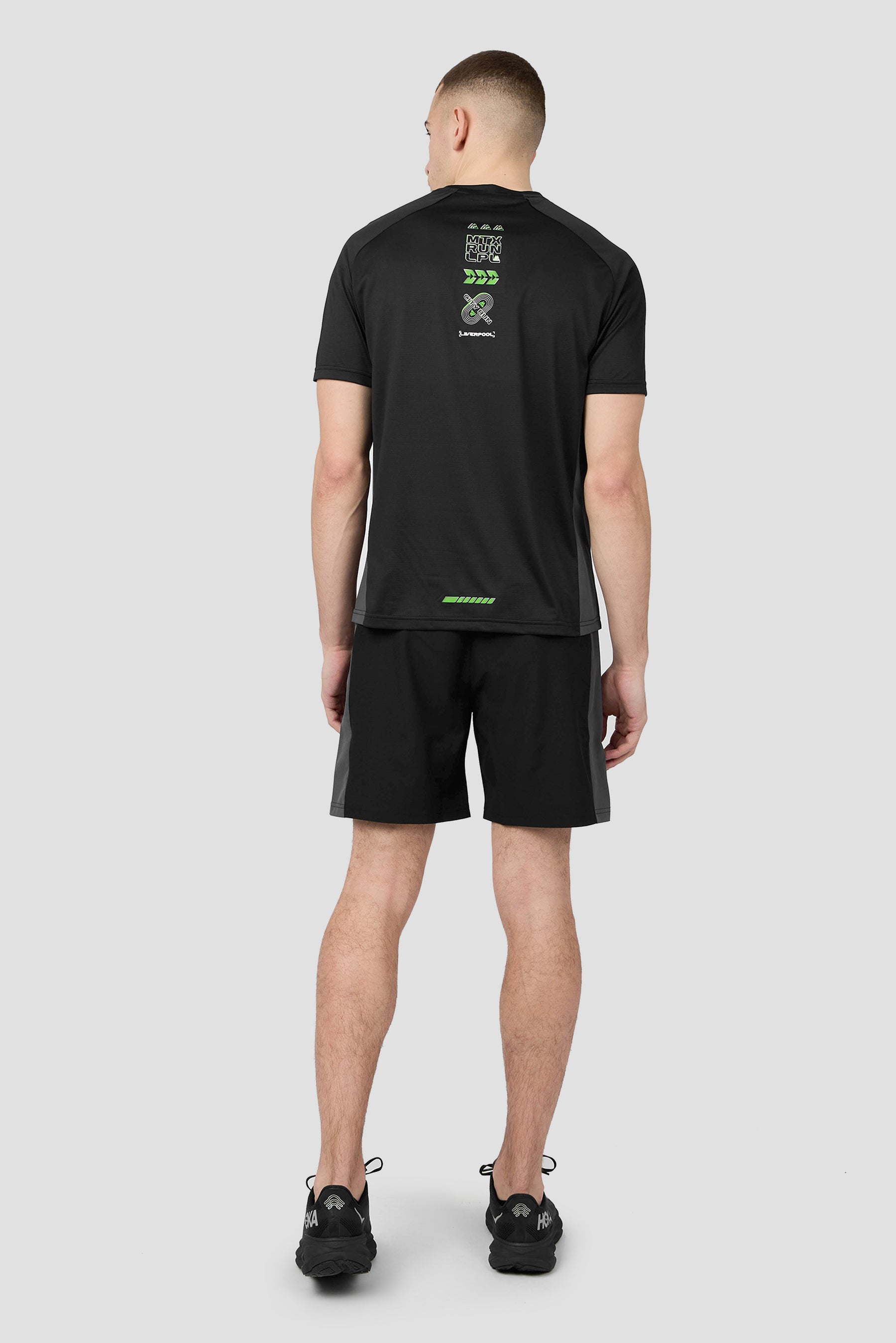 Mtx Run City Liverpool Short - Black Beauty/Asphalt