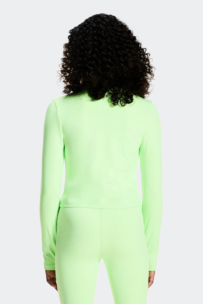 Girls Icon 1/4 Zip - Iced Matcha