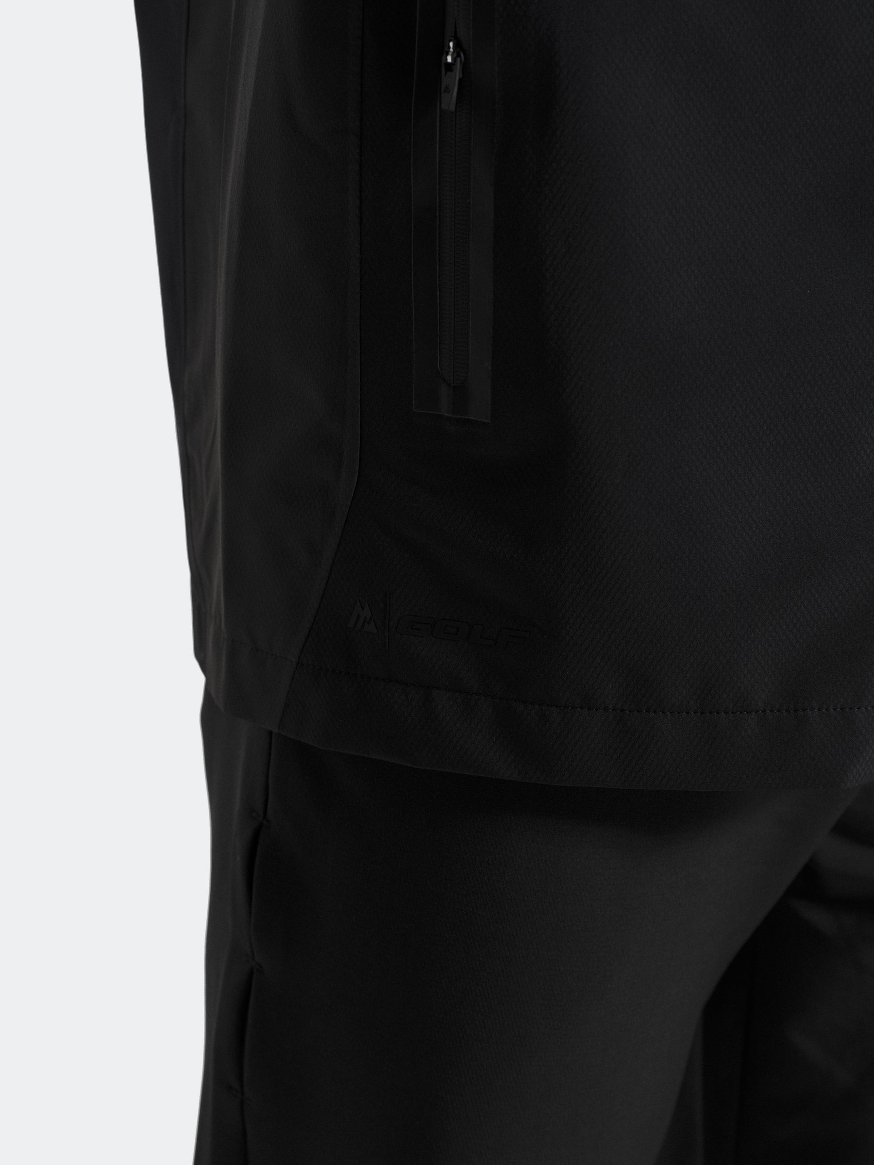 Golf Waterproof Jacket - Black/Onyx