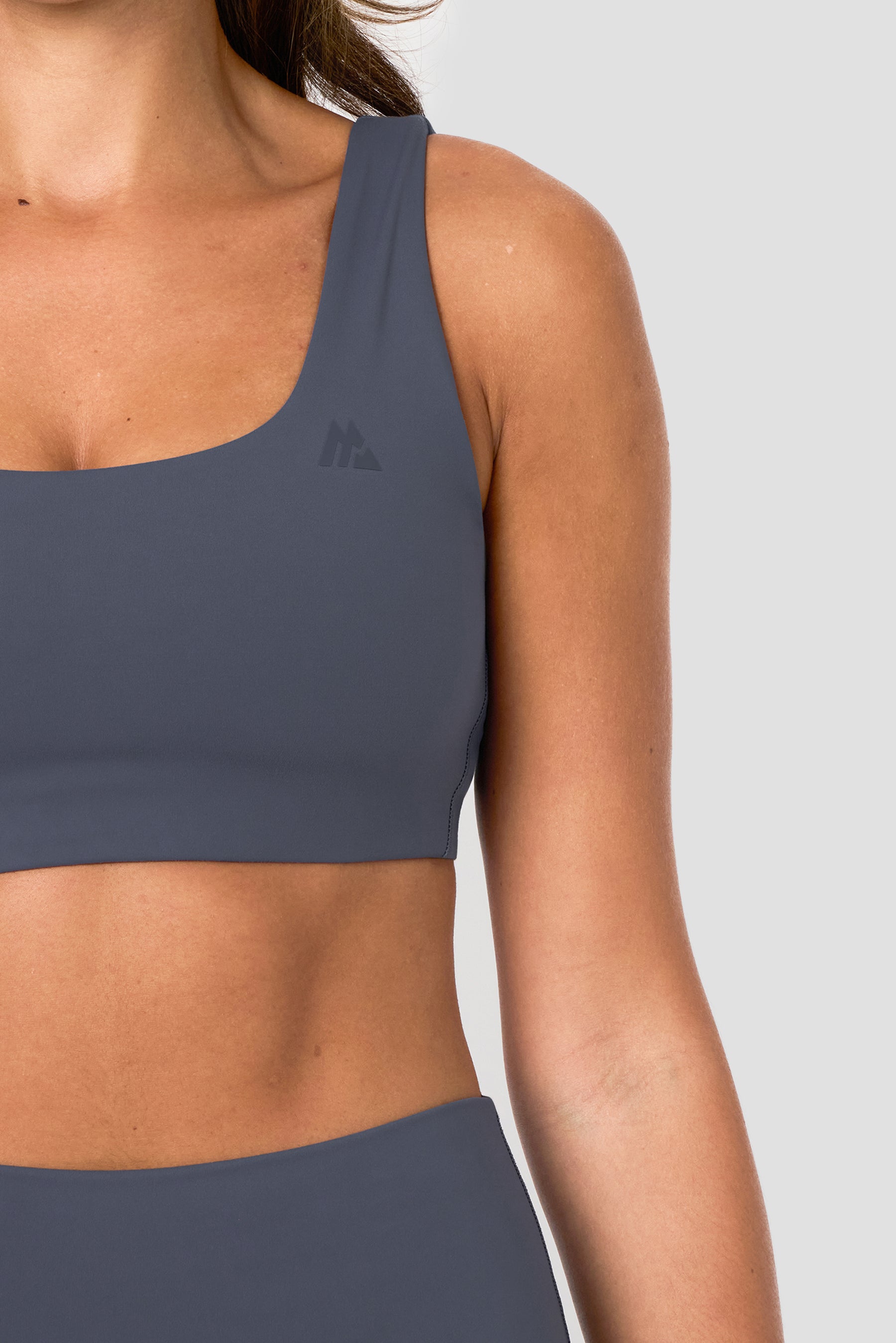 Form Sports Bra - Greyed Indigo