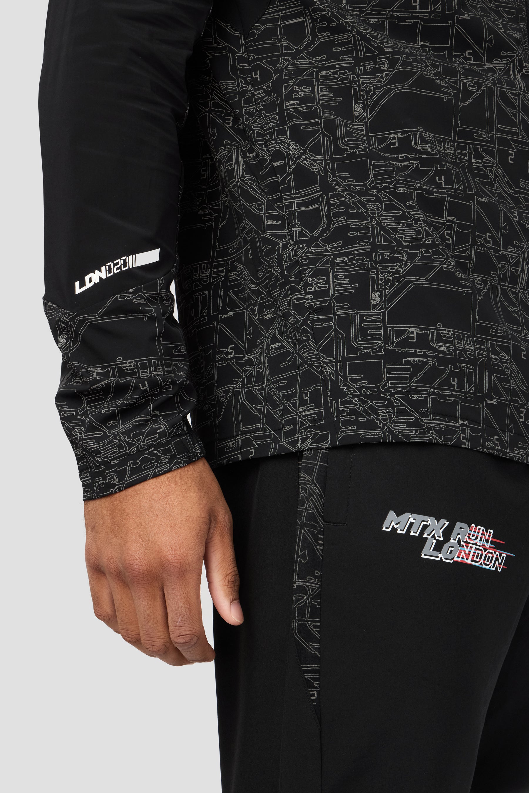 MTX Run City London Pant - Black