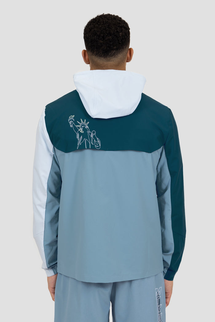 MTX Run City New York Jacket - Abyssal/Summer Mist/Slate Blue