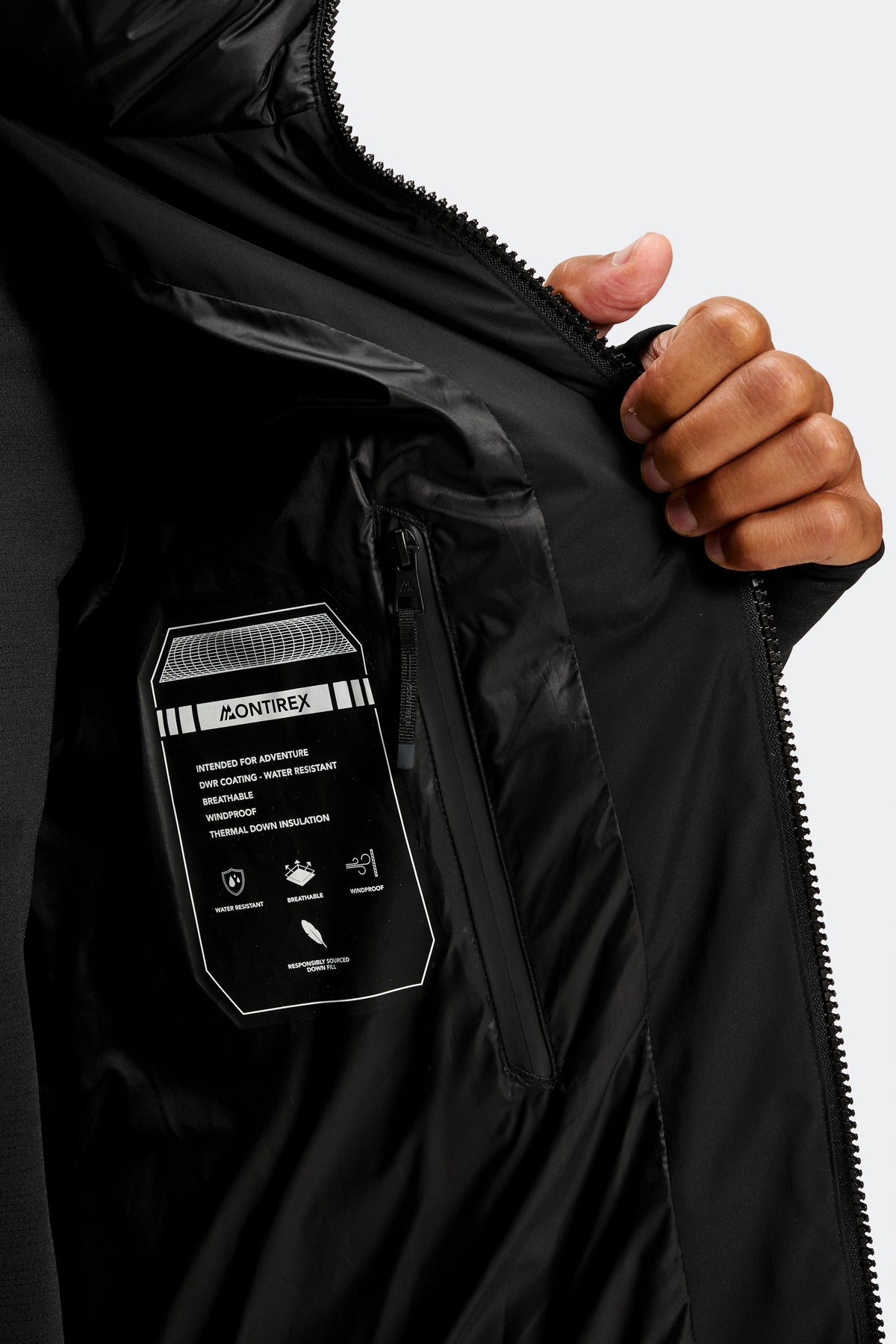 Void Padded Jacket - Black