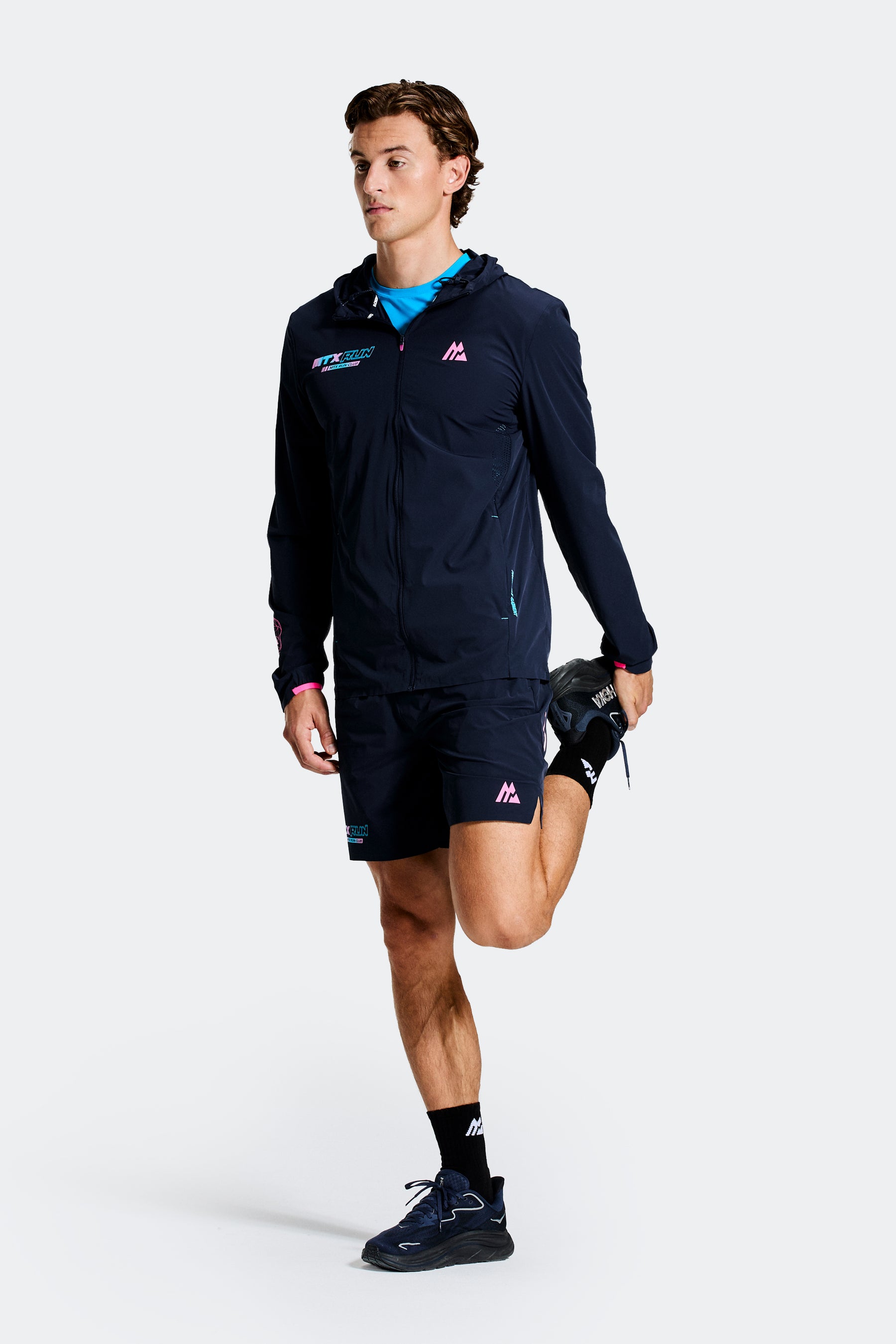 MTX Run Vertex Windbreaker - Midnight Blue