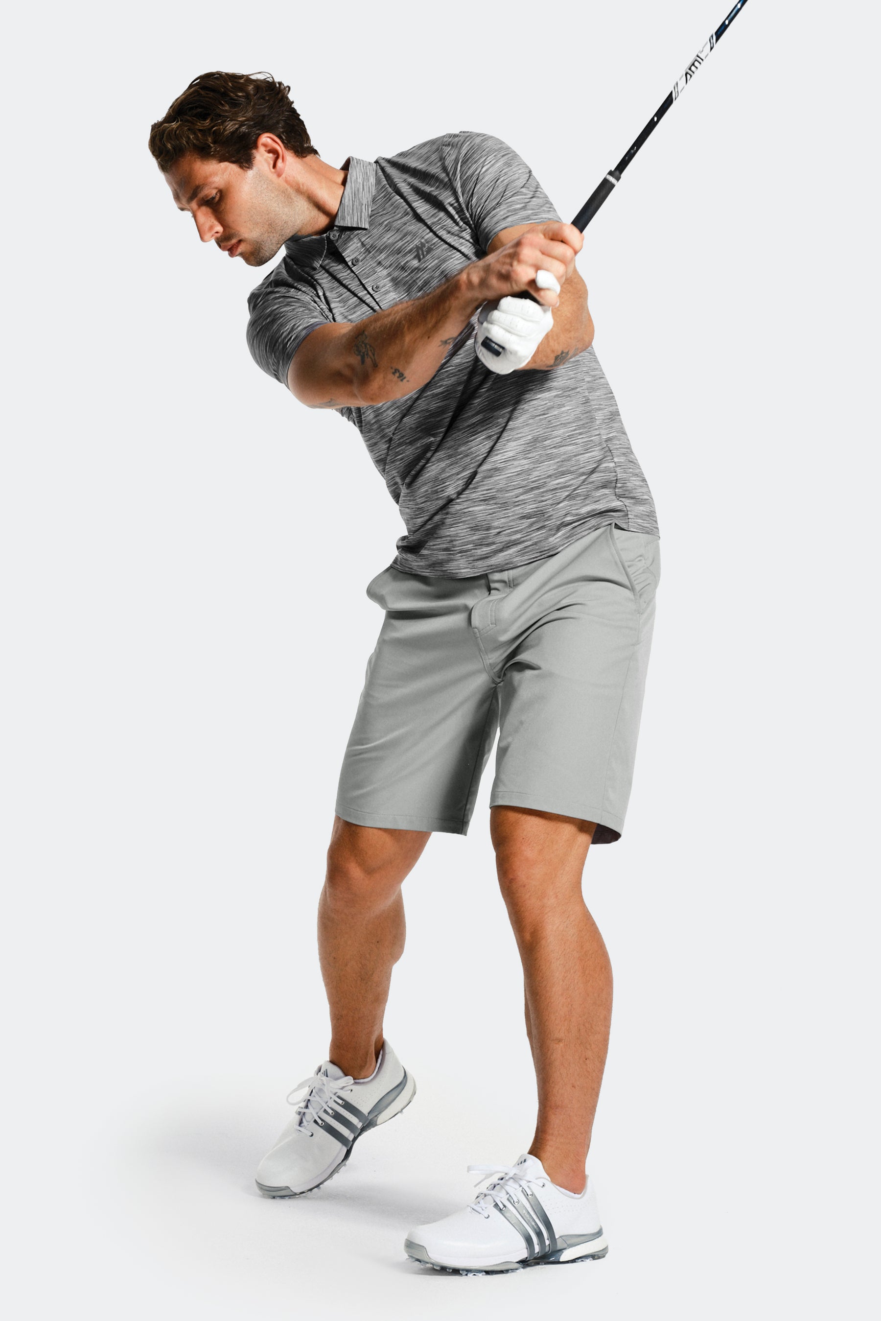 Trail Polo - Grey Multi