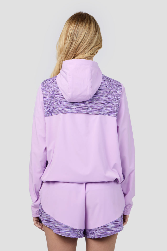 Women's Trail Windbreaker - Purple/Lilac Multi
