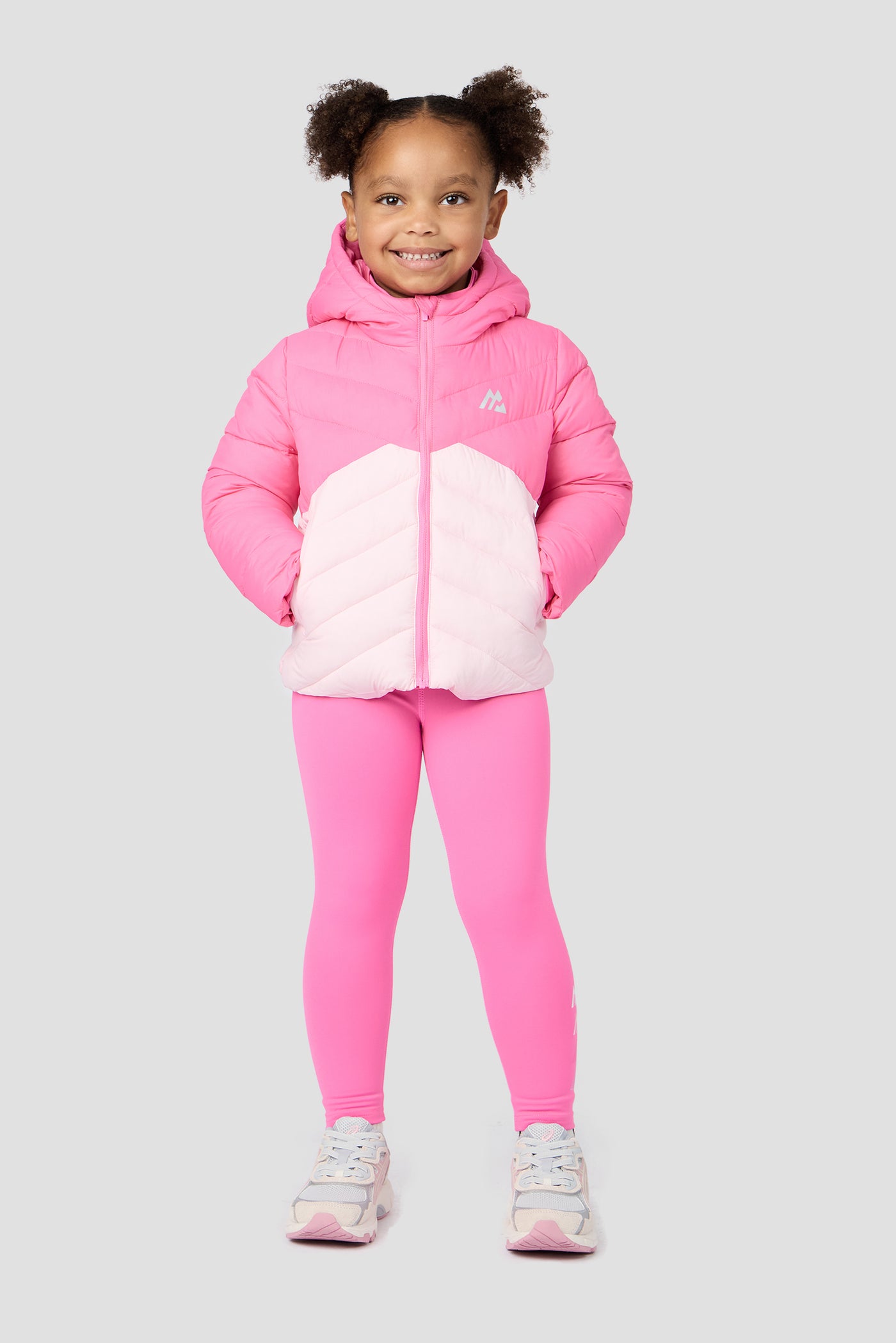 Infant Girls Icicle Jacket - Silk Pink/Framboise