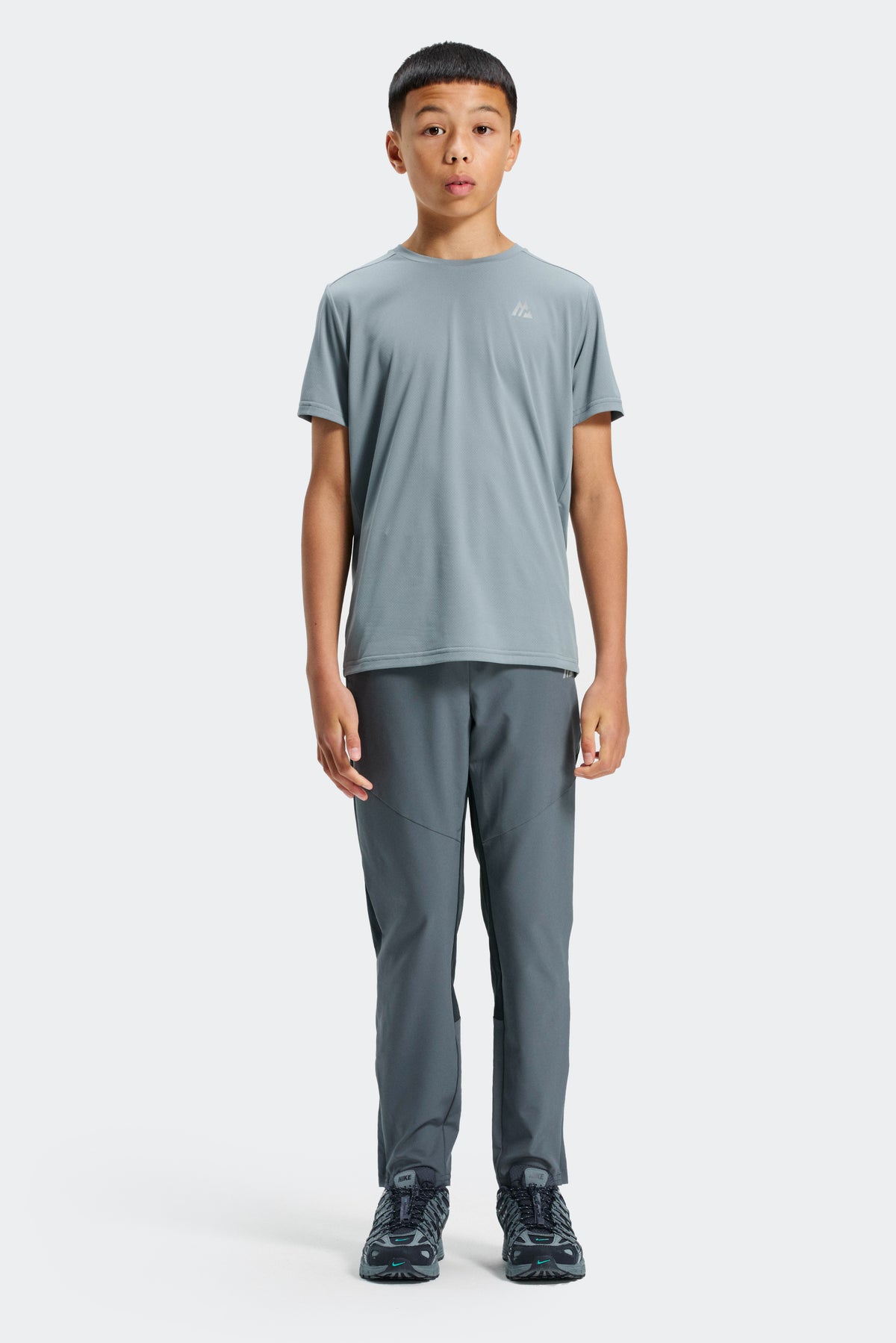 Boys Delta T-Shirt - Steel