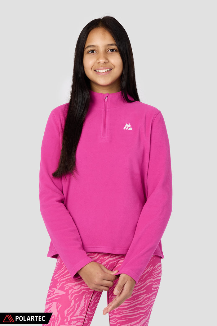 Girls Everest Polartec® Oversized 1/4 Zip Fleece - Anastasia
