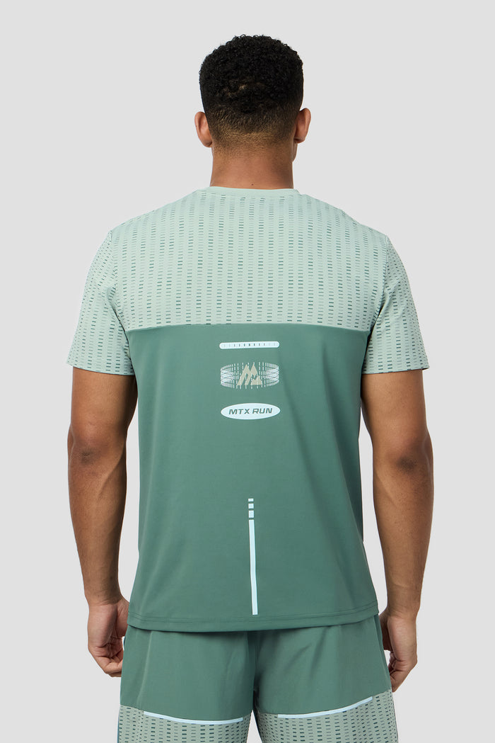 MTX Run Tempo T-Shirt - Feather/Dolphin