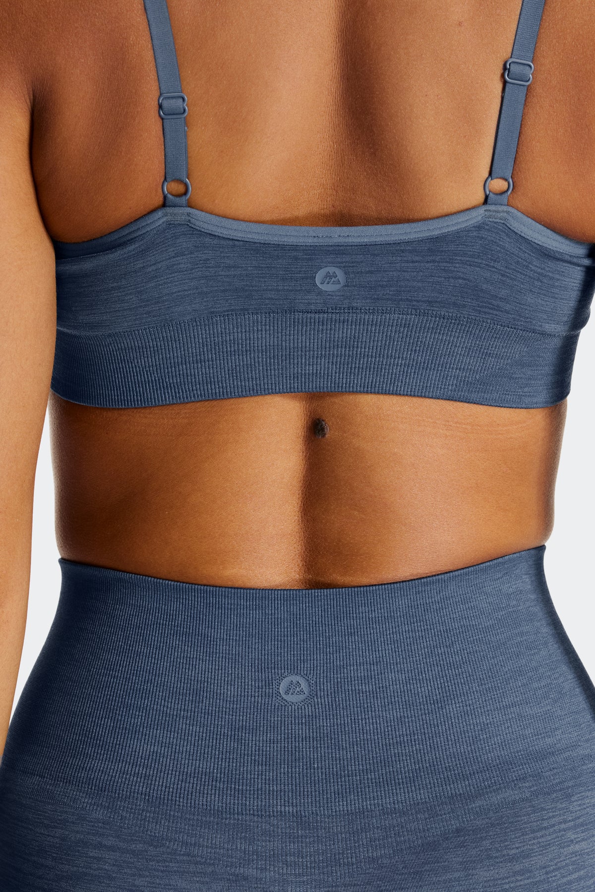 Trail Seamless Legging - Greyed Indigo Marl