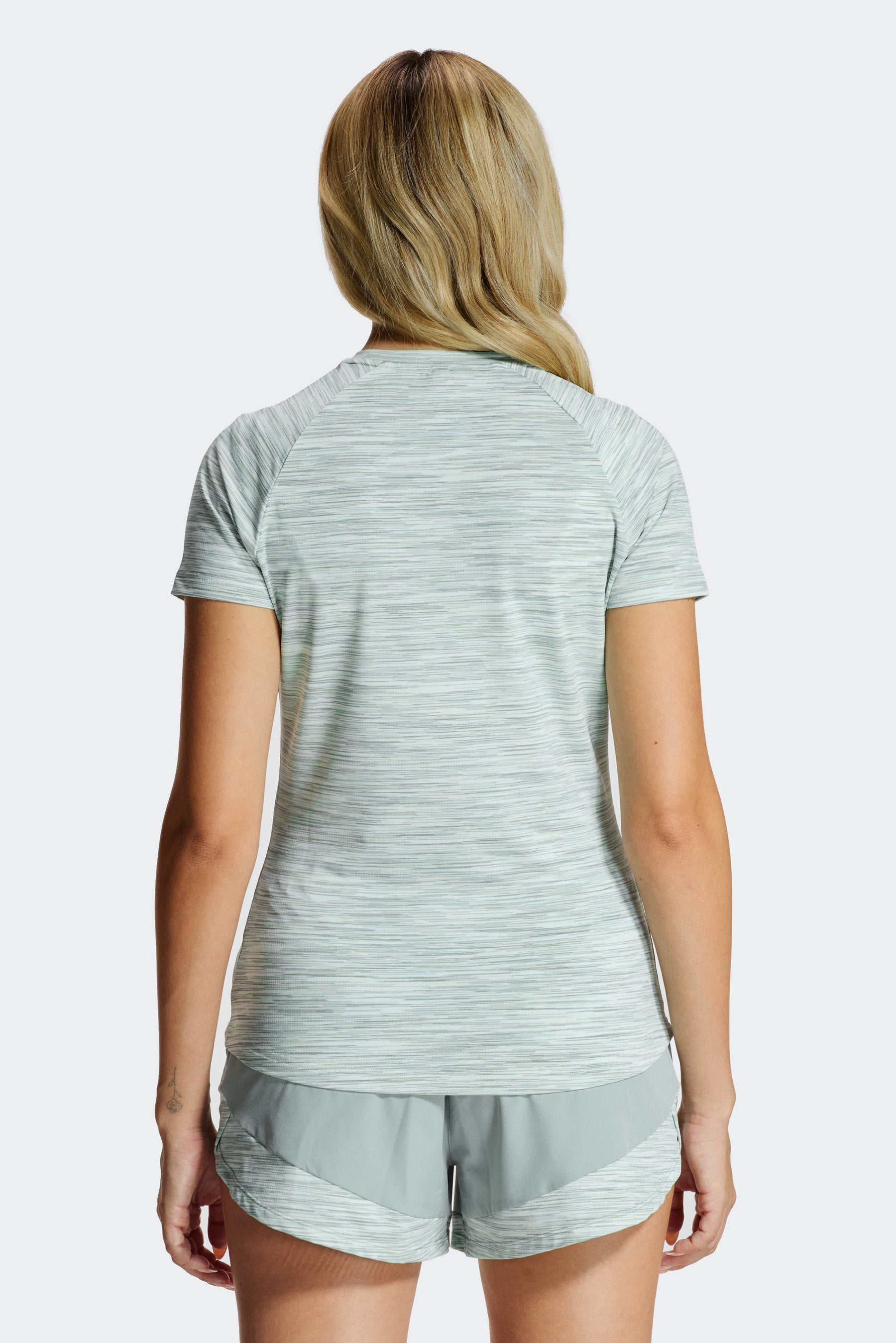 Women's Trail T-Shirt - Slate/Honeydew/White