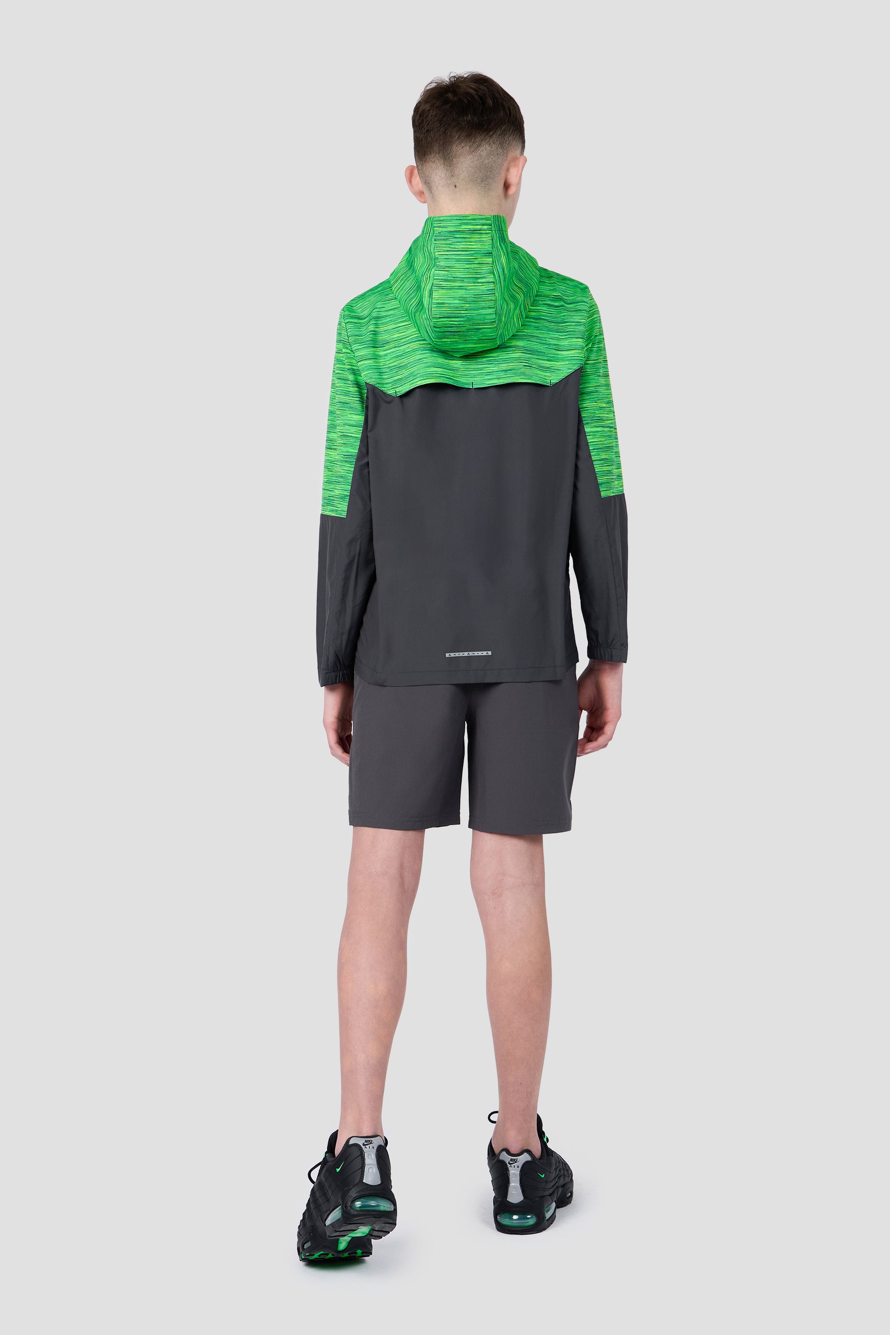 Boys Trail 2.0 Short - Grey/Green Multi