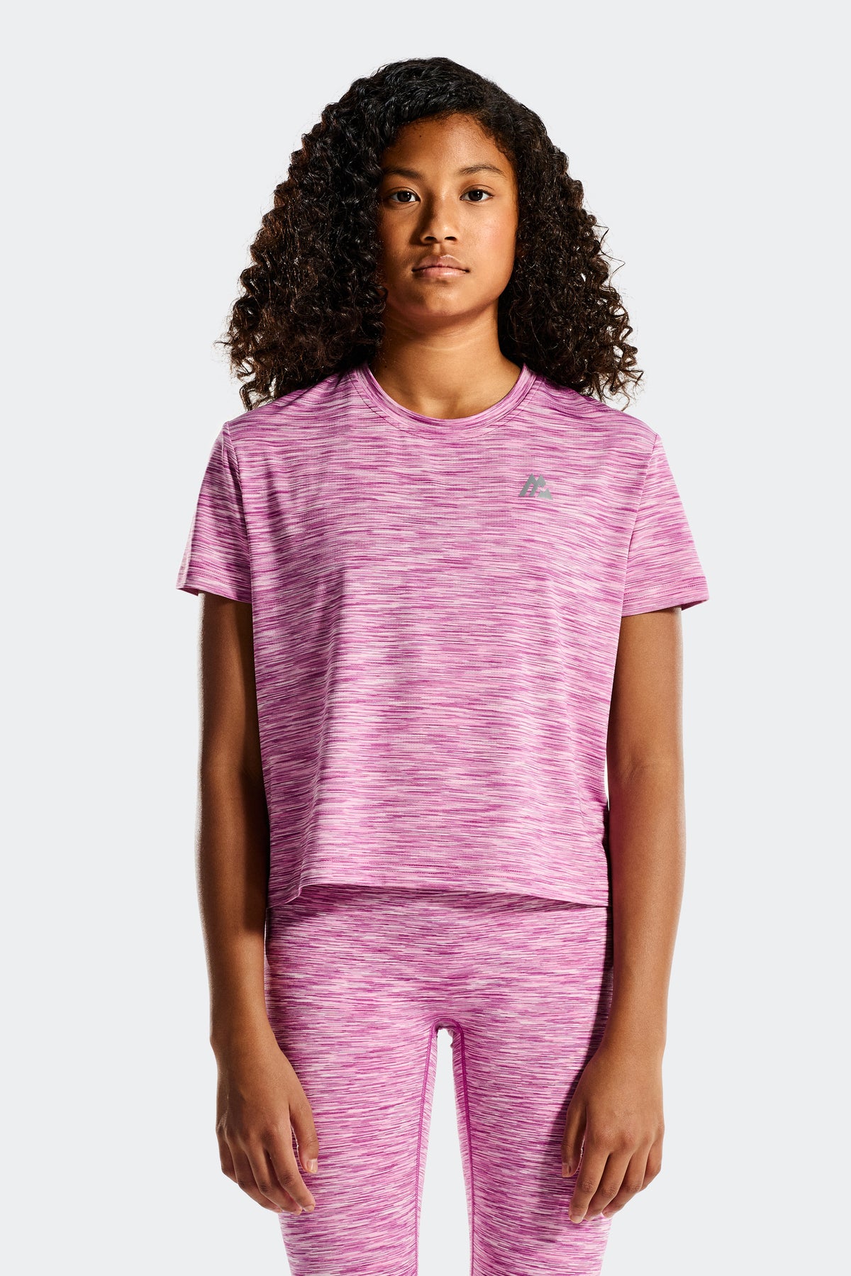 Girls Trail Box T-Shirt - Purple/Pink