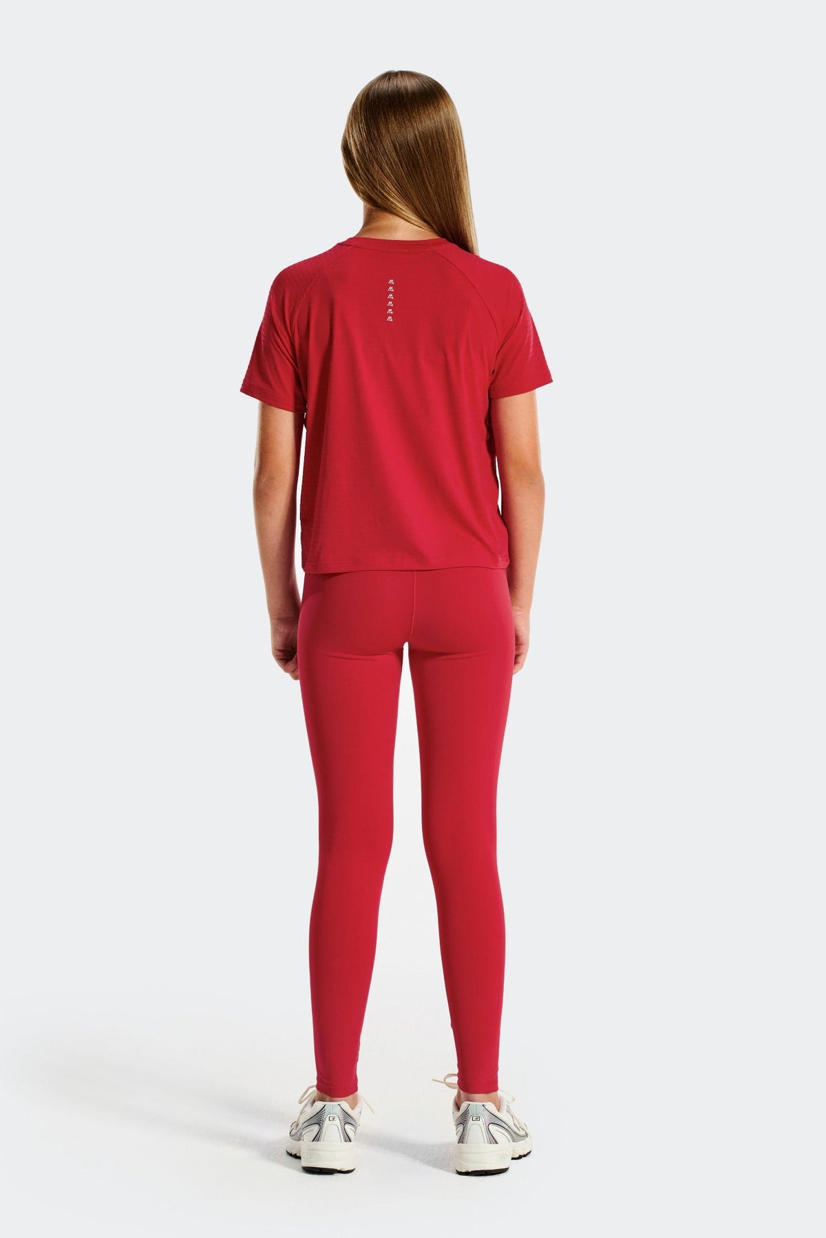 Girls Energy Legging - Cherry Red