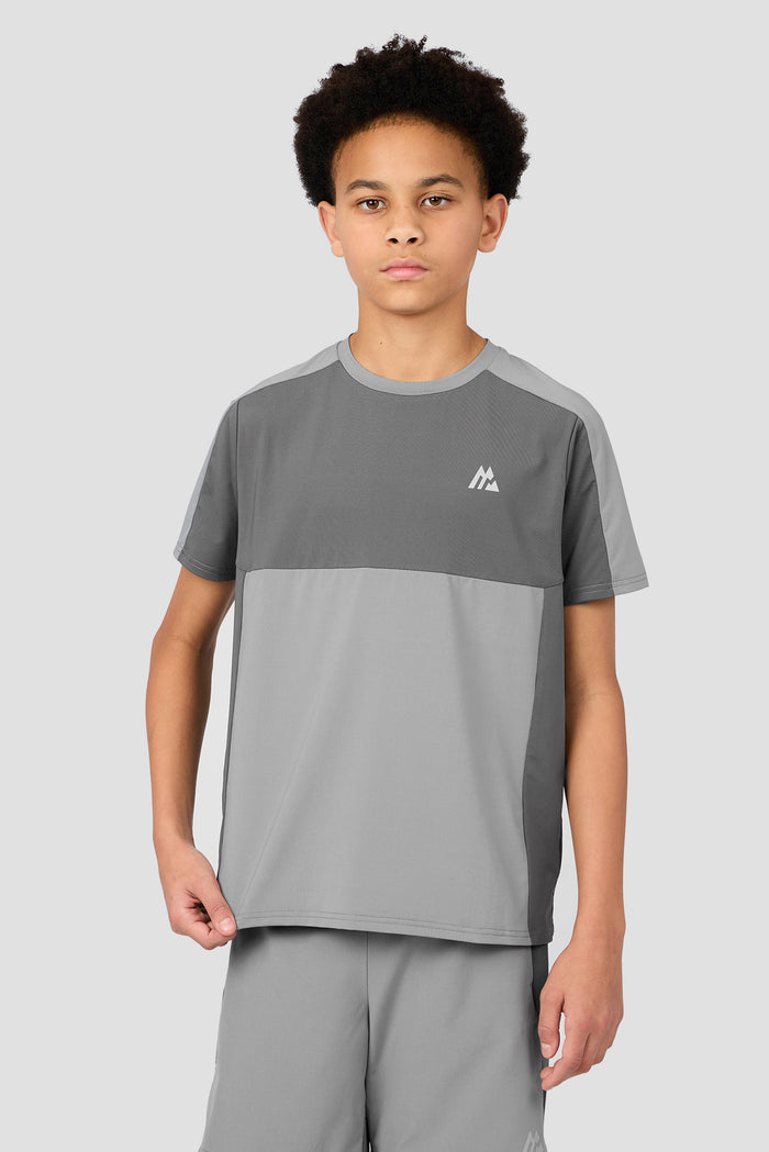 Boys Cerberus T-Shirt - Platinum Grey/Summer Mist/Cement Grey