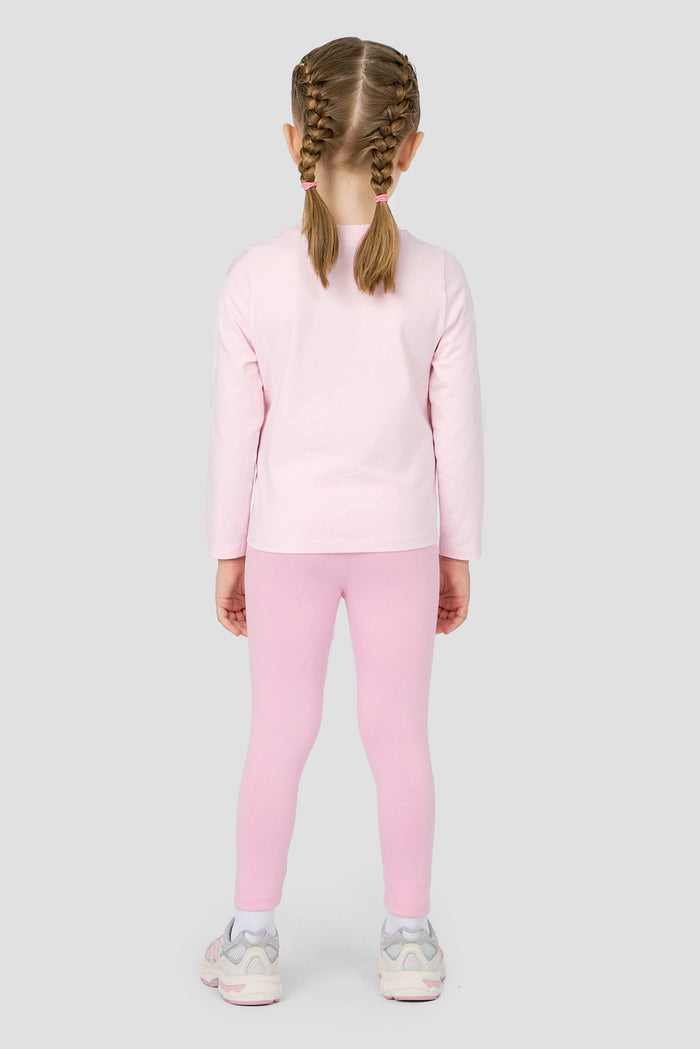 Infant Girls Cloud T-Shirt/Legging Set - Silk Pink