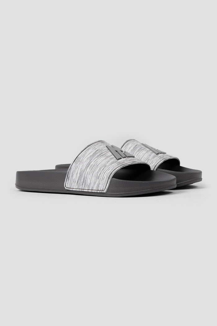 Junior MTX Trail Slides - Cement Grey/Platinum Grey/Asphalt