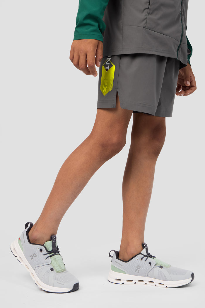 Boy's MTX Run Short - Cement Grey