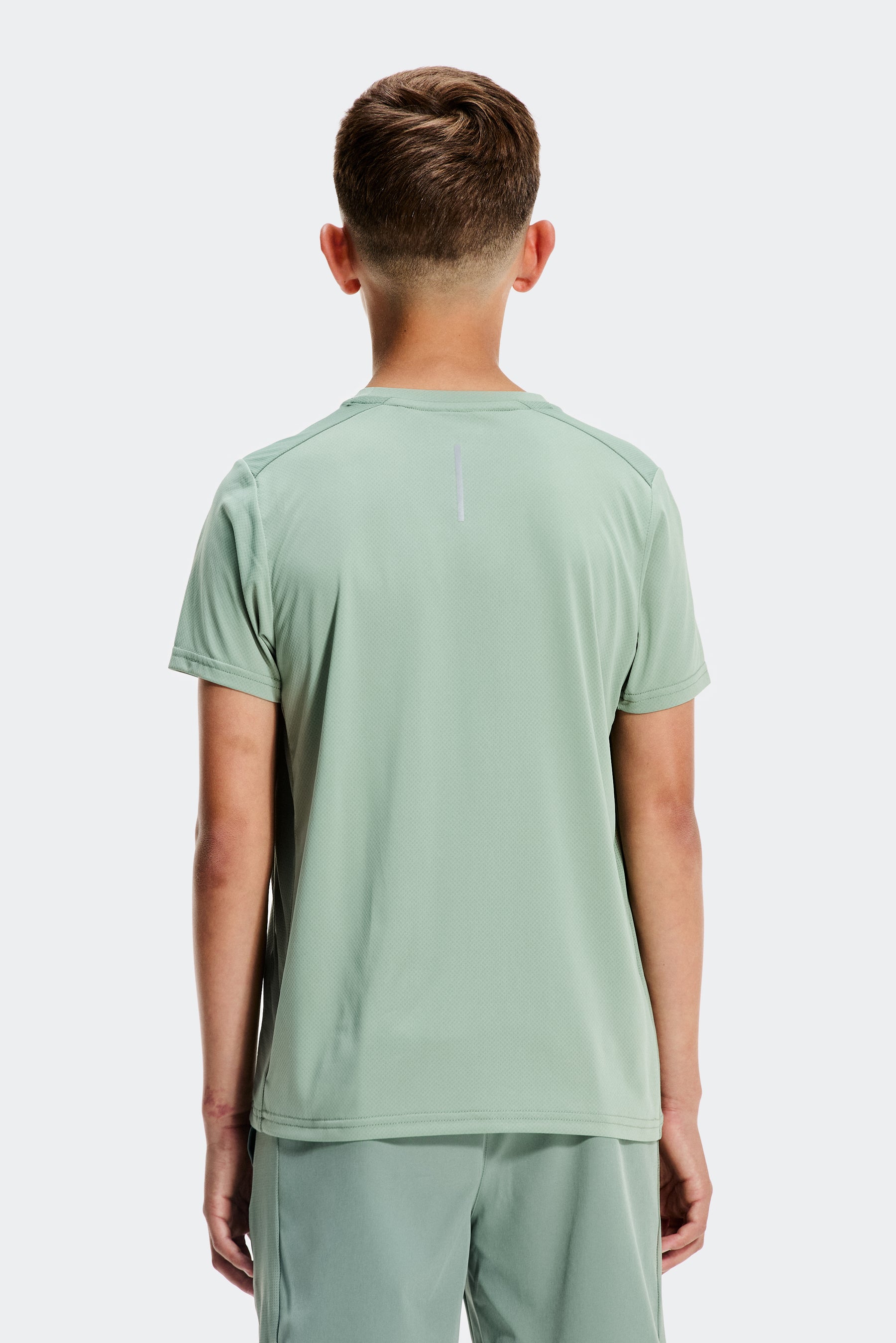 Boys Delta T-Shirt - Ash Green