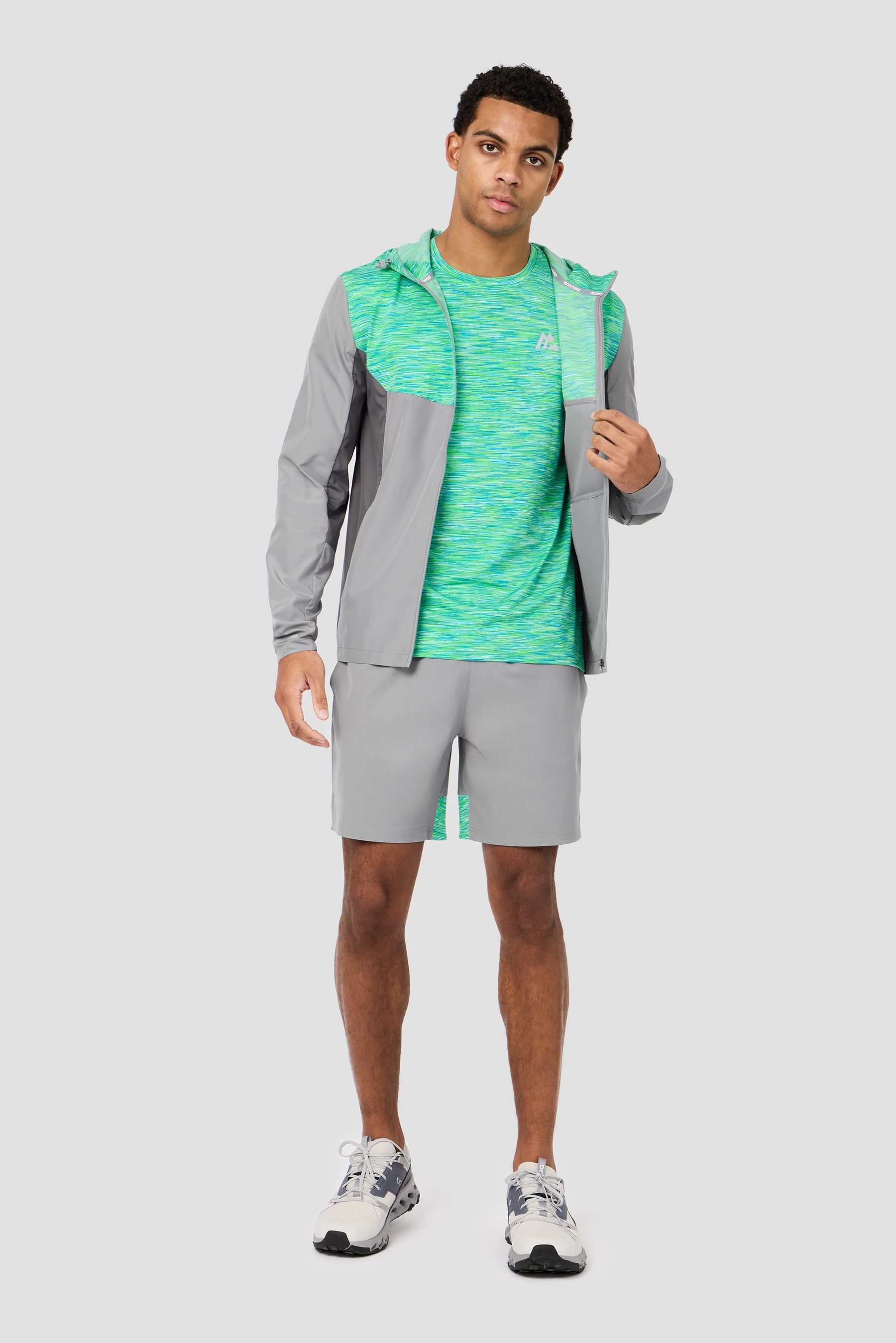 Trail T-Shirt - Blue/Green Multi