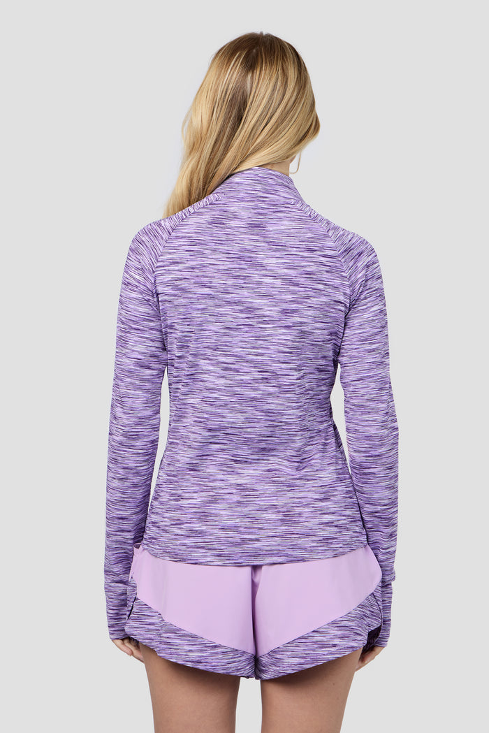 Women's Trail 1/4 Zip - Purple/Lilac Multi