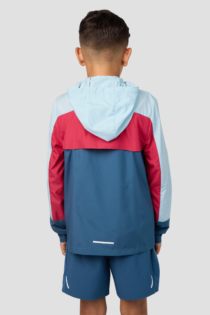 Boys Delta Windbreaker - Dawn/Pomegranate/Naval