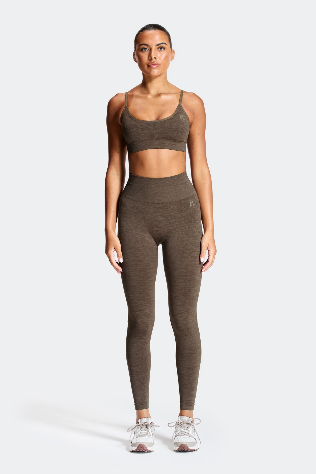 Trail Seamless legging - Macchiato Marl