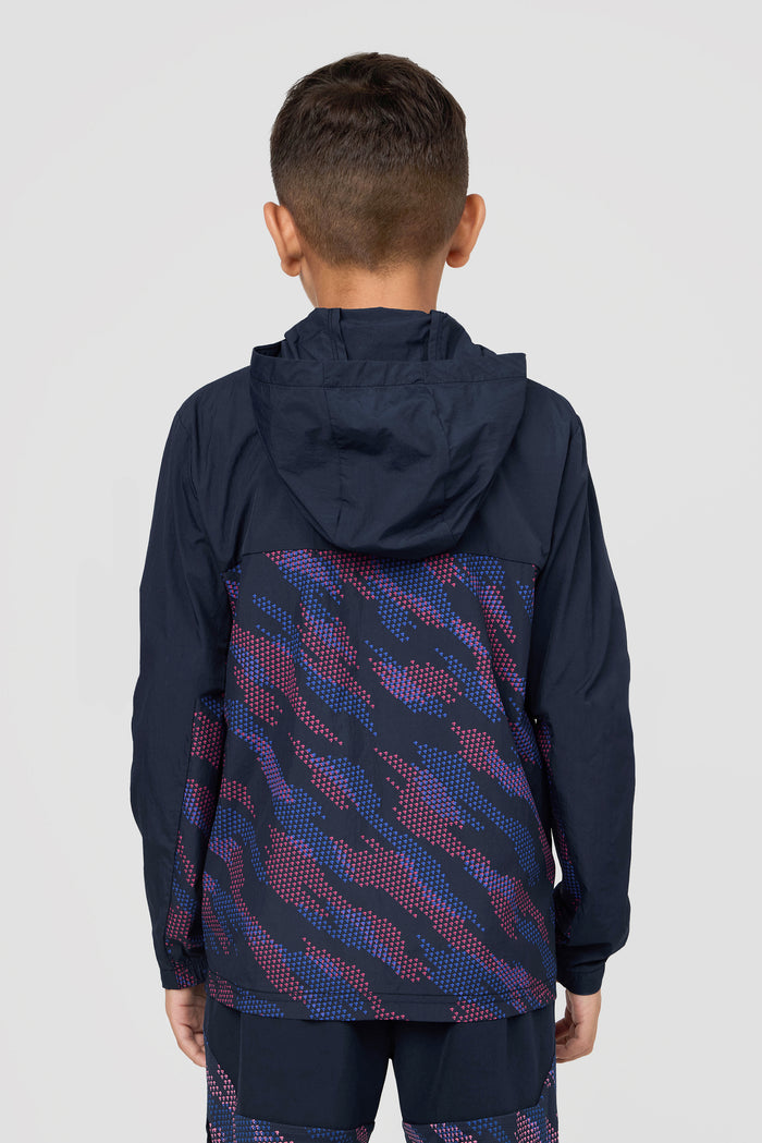 Boys Thera Jacket - Midnight Blue/Cobalt/Shocking Pink