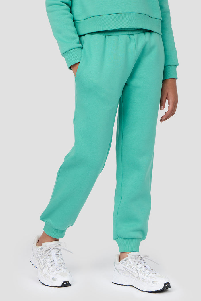 Girls Essence Jogger - Mineral Green