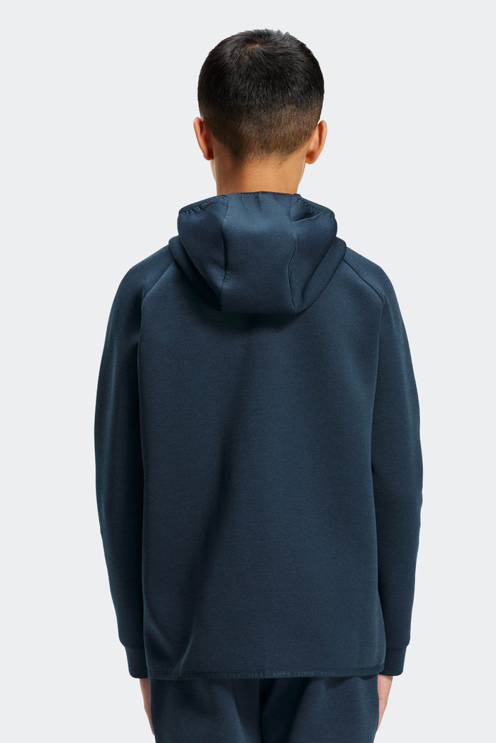 Reset Kapuzenpullover für Jungen - Dunkles Marineblau meliert