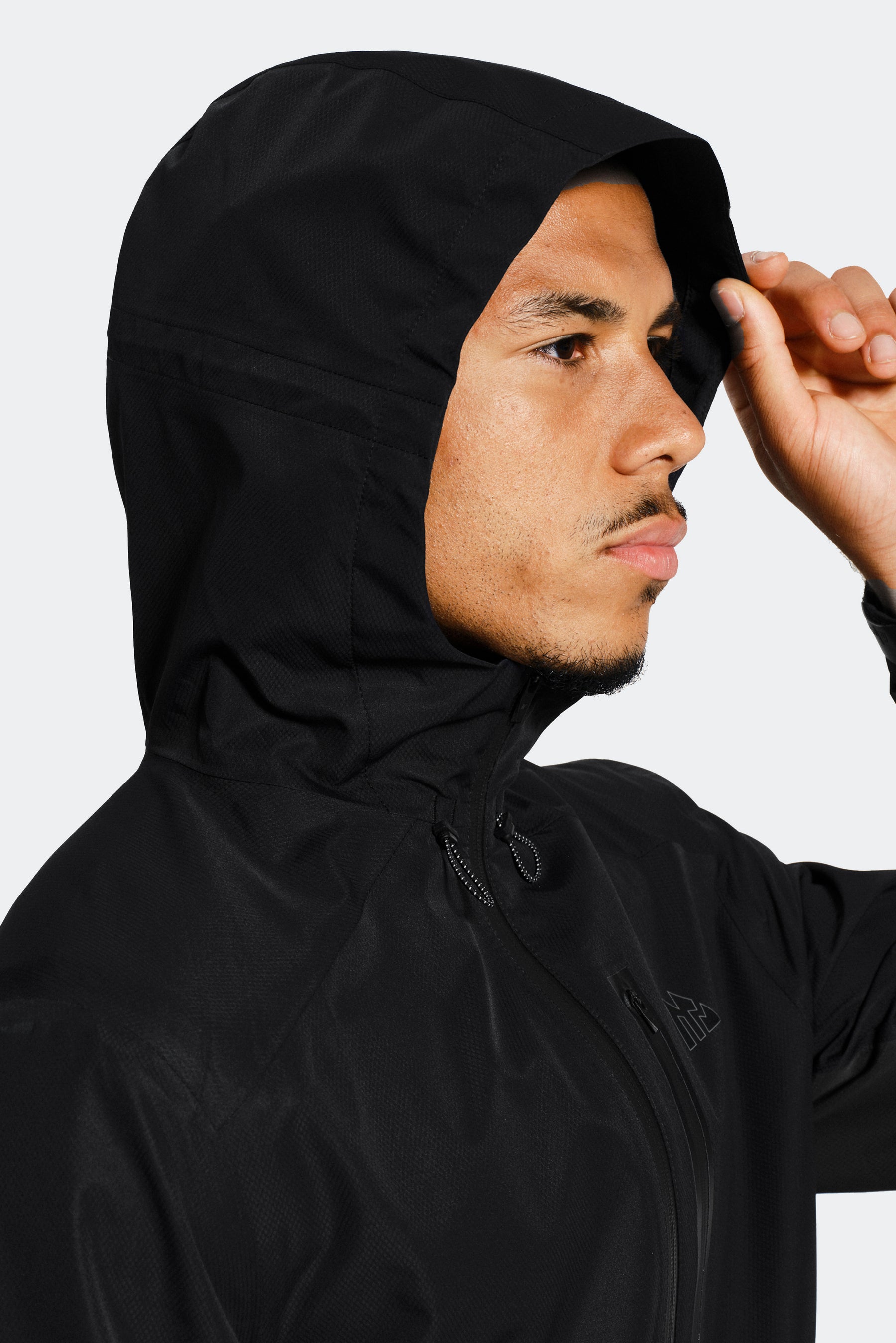 Golf Waterproof Jacket - Black/Onyx