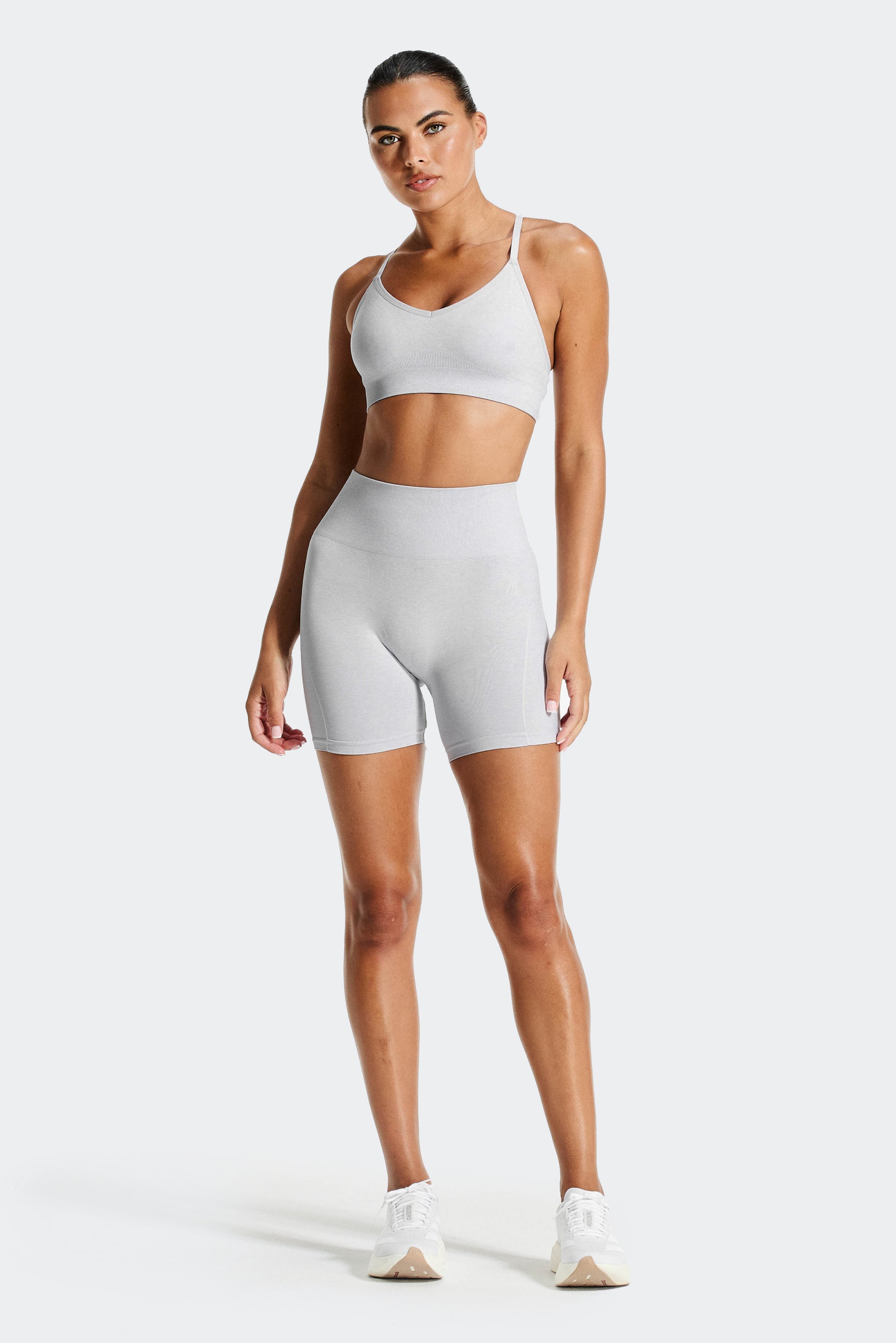 Muse Seamless Short - Grey Marl