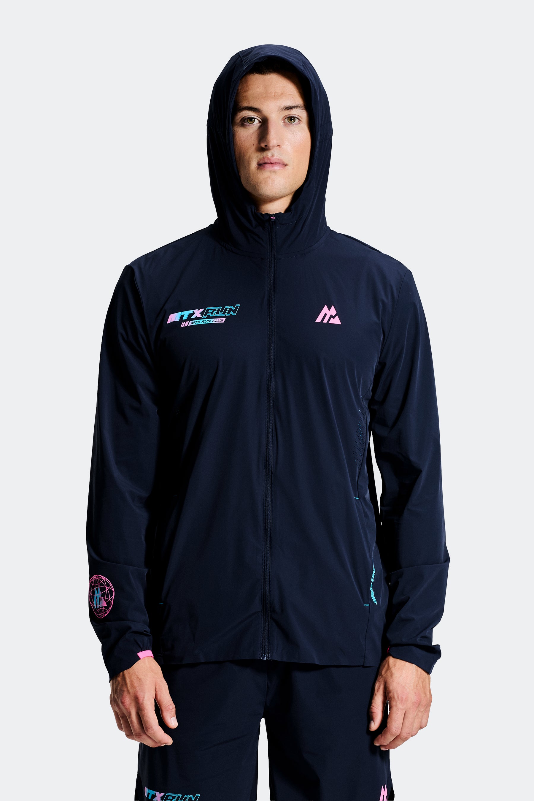 MTX Run Vertex Windbreaker - Midnight Blue