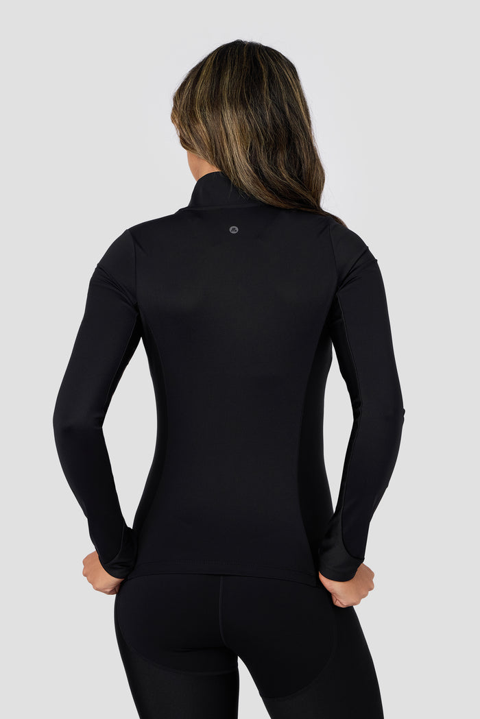 Luna Full Zip - Black