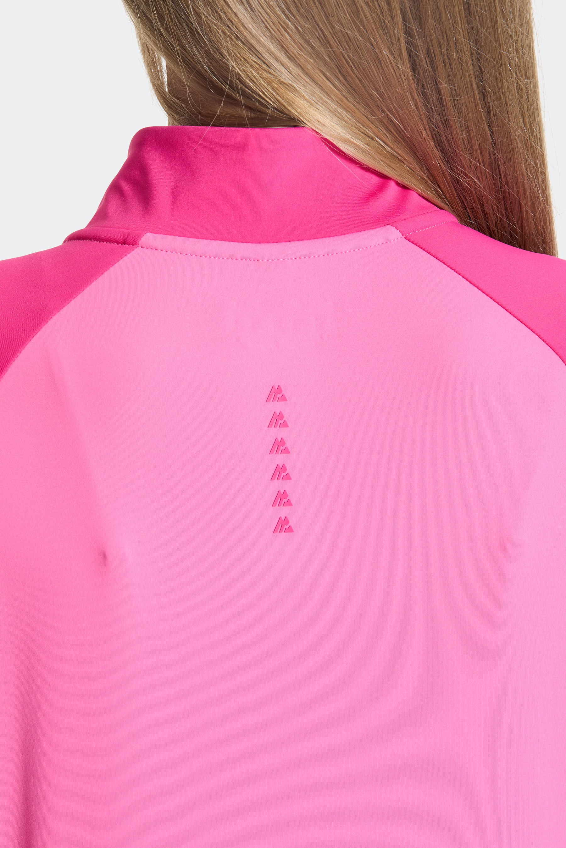 Girl's Dash 1/4 Zip - Peony Pink/Cerise
