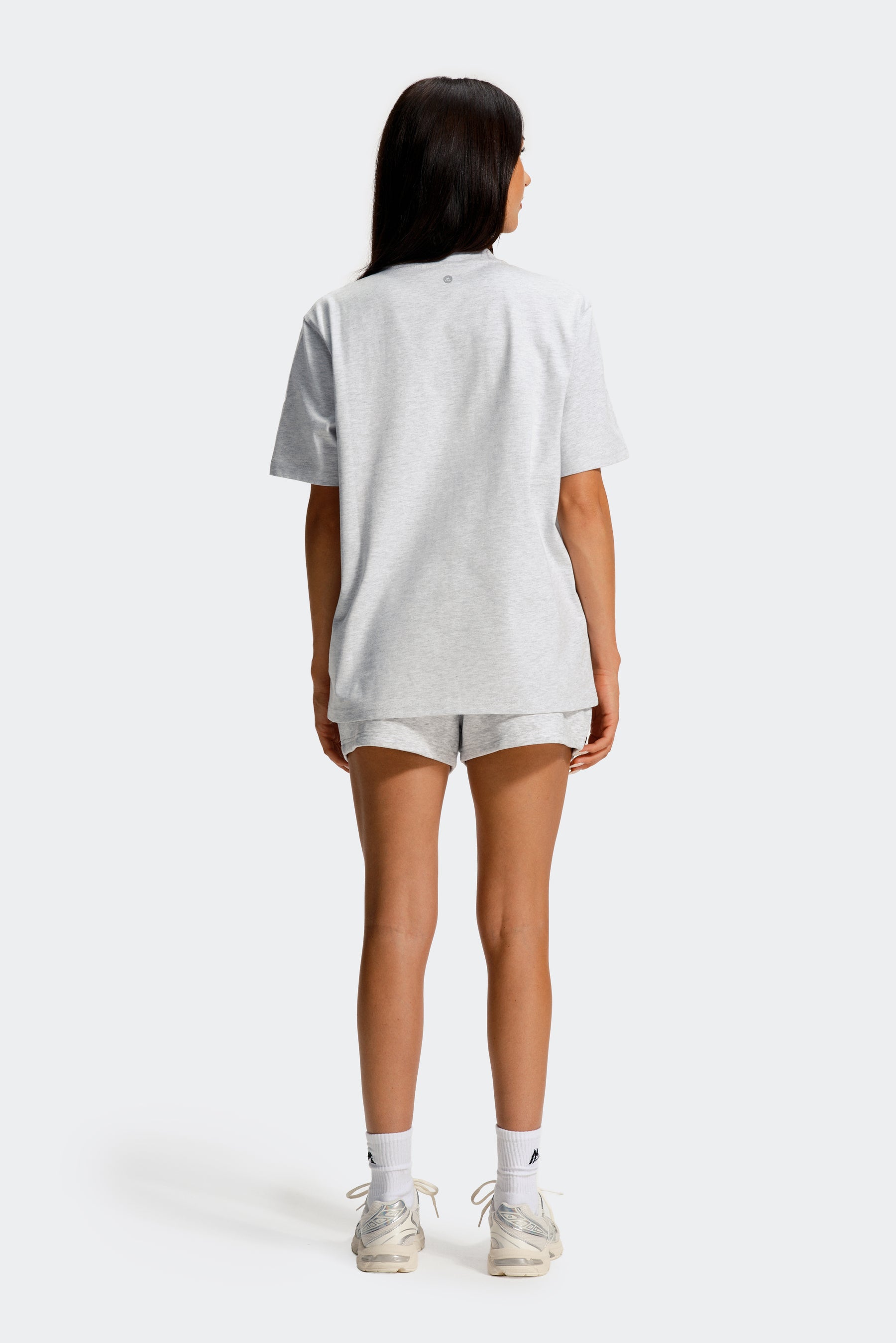 Athleisure Short - Platinum Grey Marl