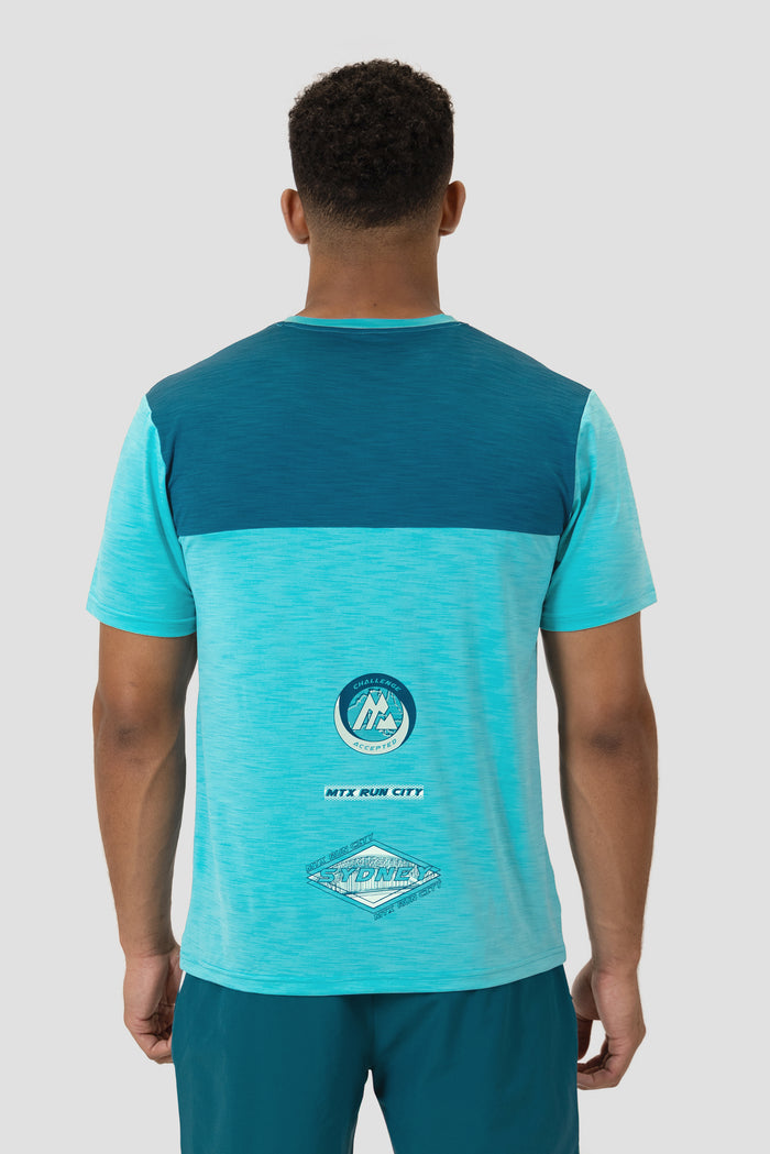 MTX City Run Sydney T-Shirt - Atlantic/Peyto/Breeze