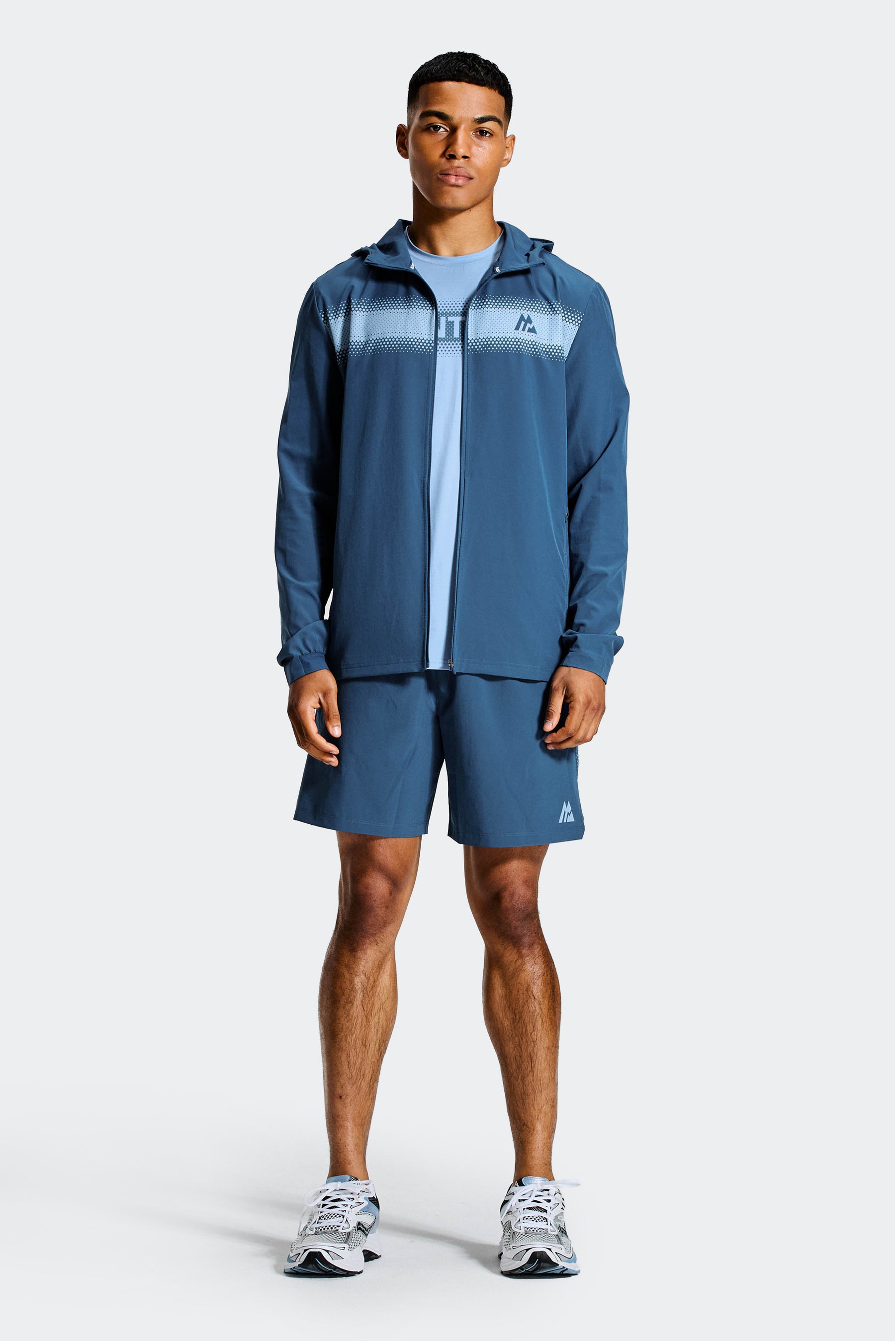 Pixel T-Shirt - Cloudy Blue/Naval