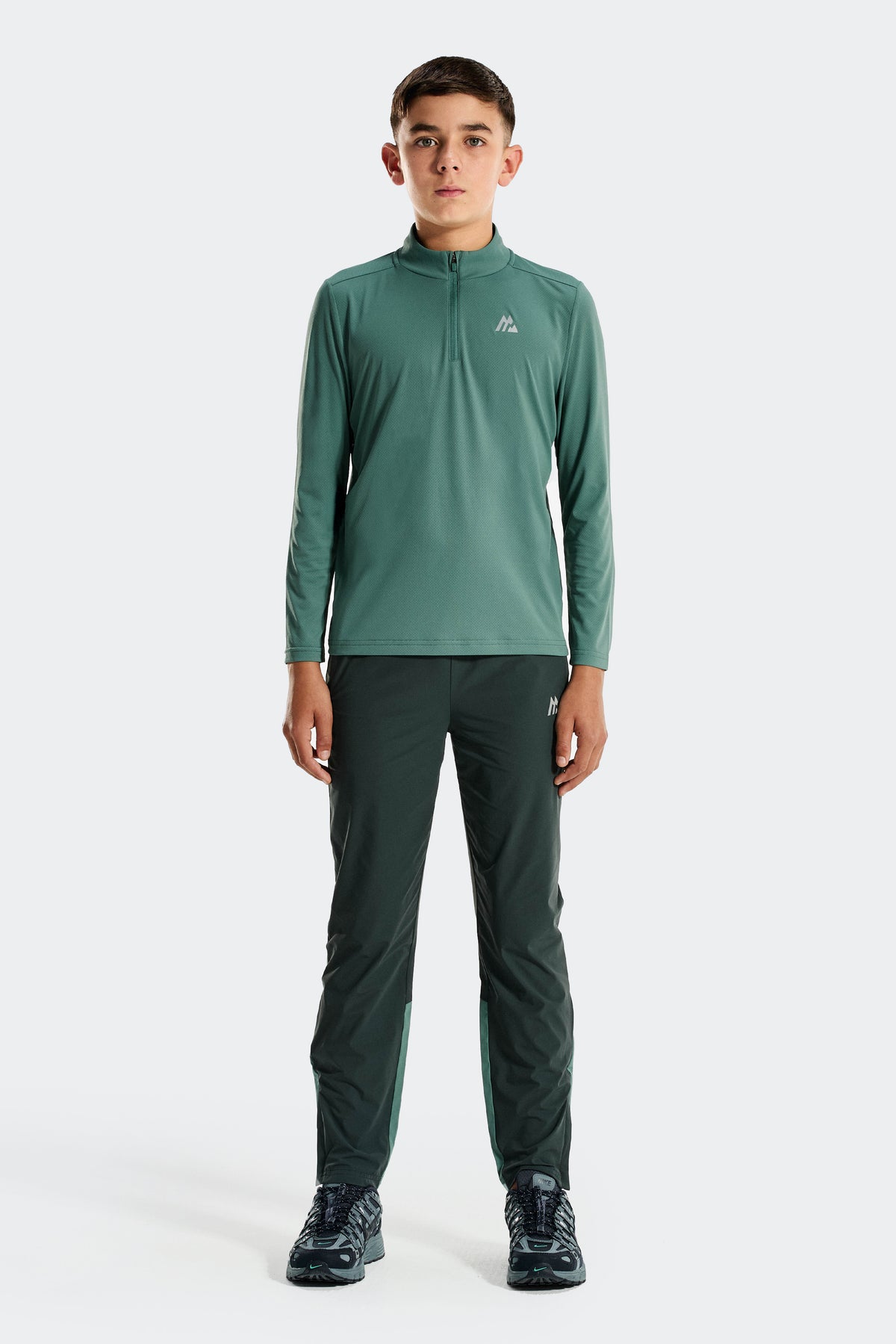 Delta 1/4 Zip - Mineral Green