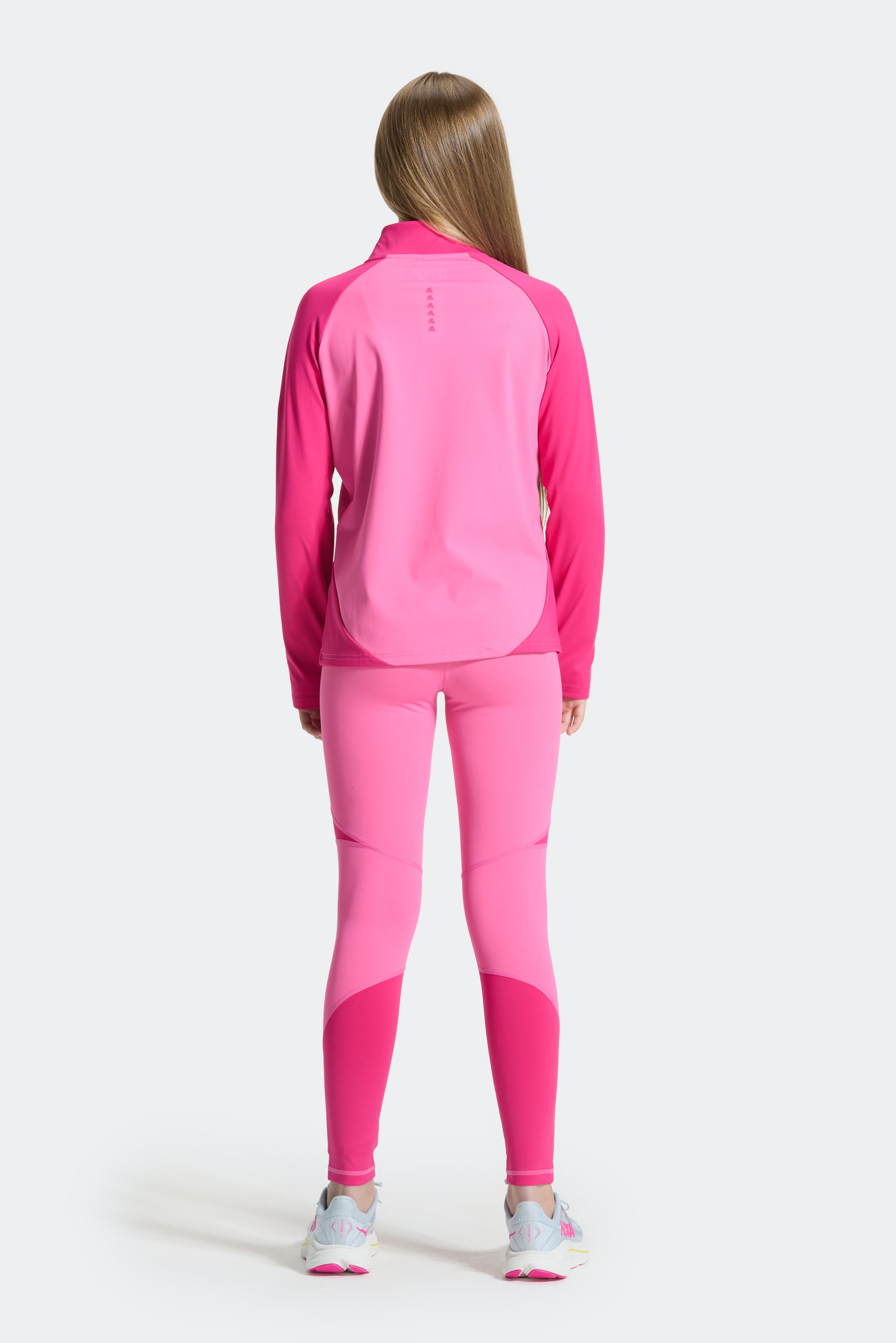 Girls Dash Legging - Peony Pink/Cerise