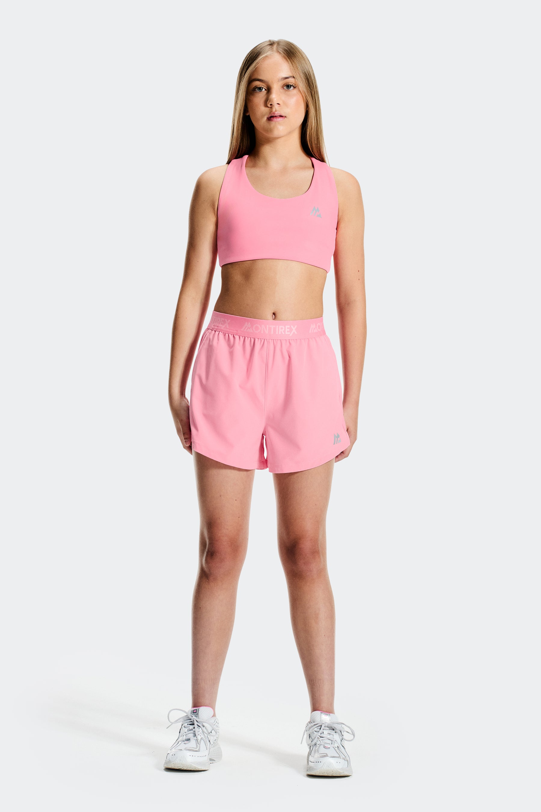 Girls Icon Woven Short - Sweet Pink