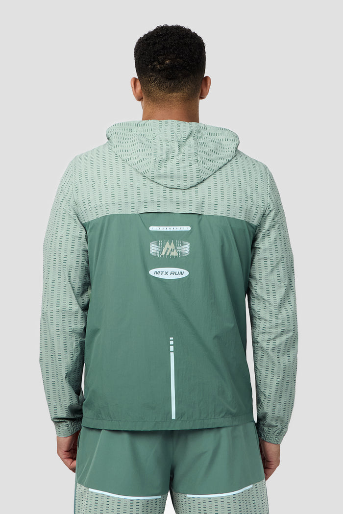 MTX Run Tempo Windbreaker - Feather/Dolphin