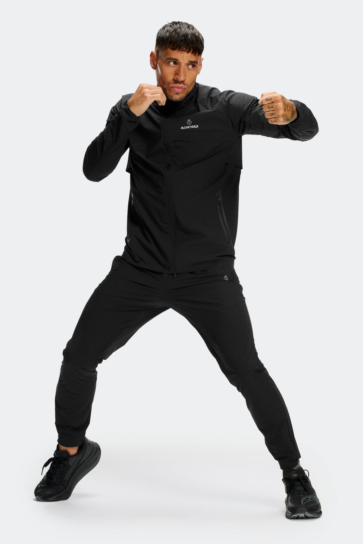 Topuria Training Jacket - Black