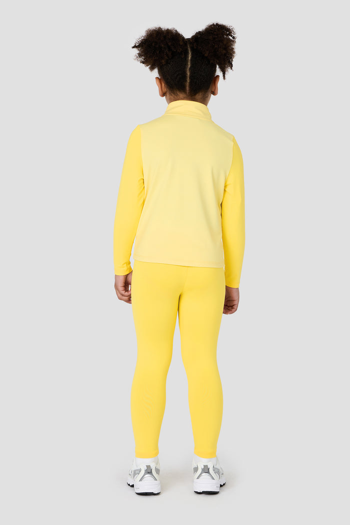 Infant Girls Bounce 1/4 Zip - Lemon/Banana