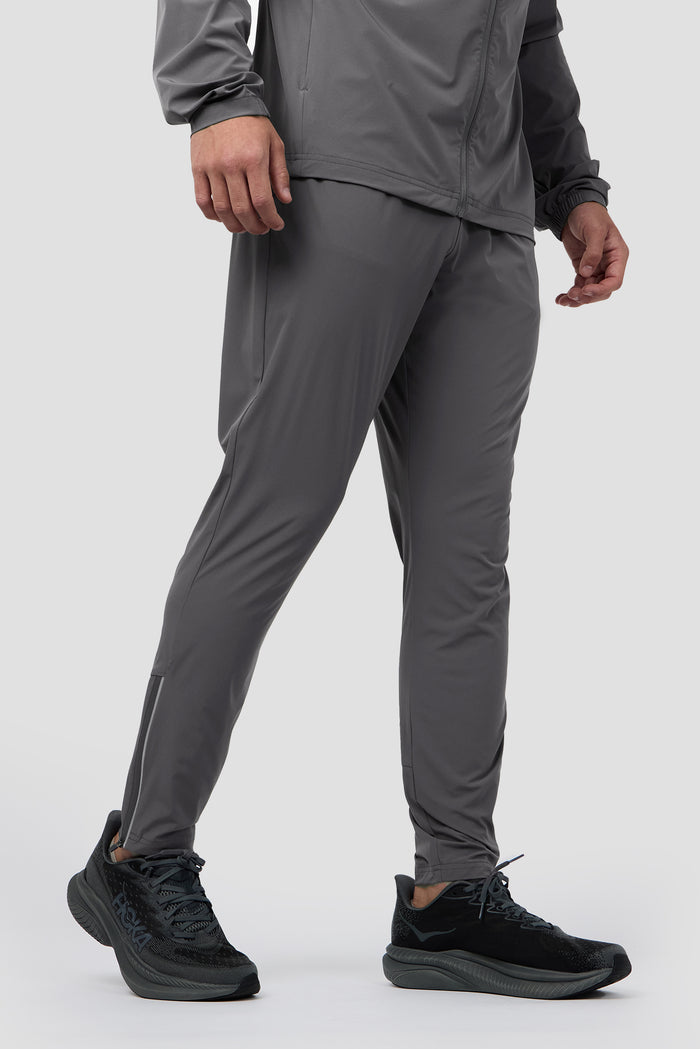 Pantalon De Course Trace - Gris Ciment